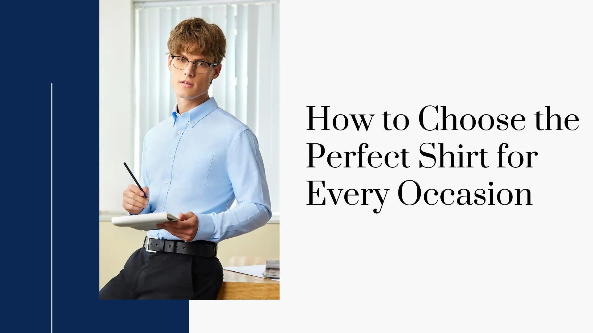 How to Choose the Perfect Shirt for Every Occasion - Giordano