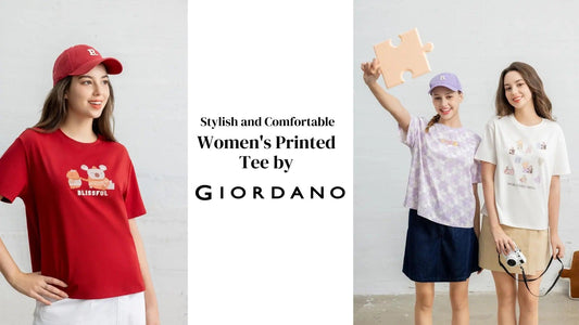 Stylish and Comfortable Women's Printed Tees - Giordano