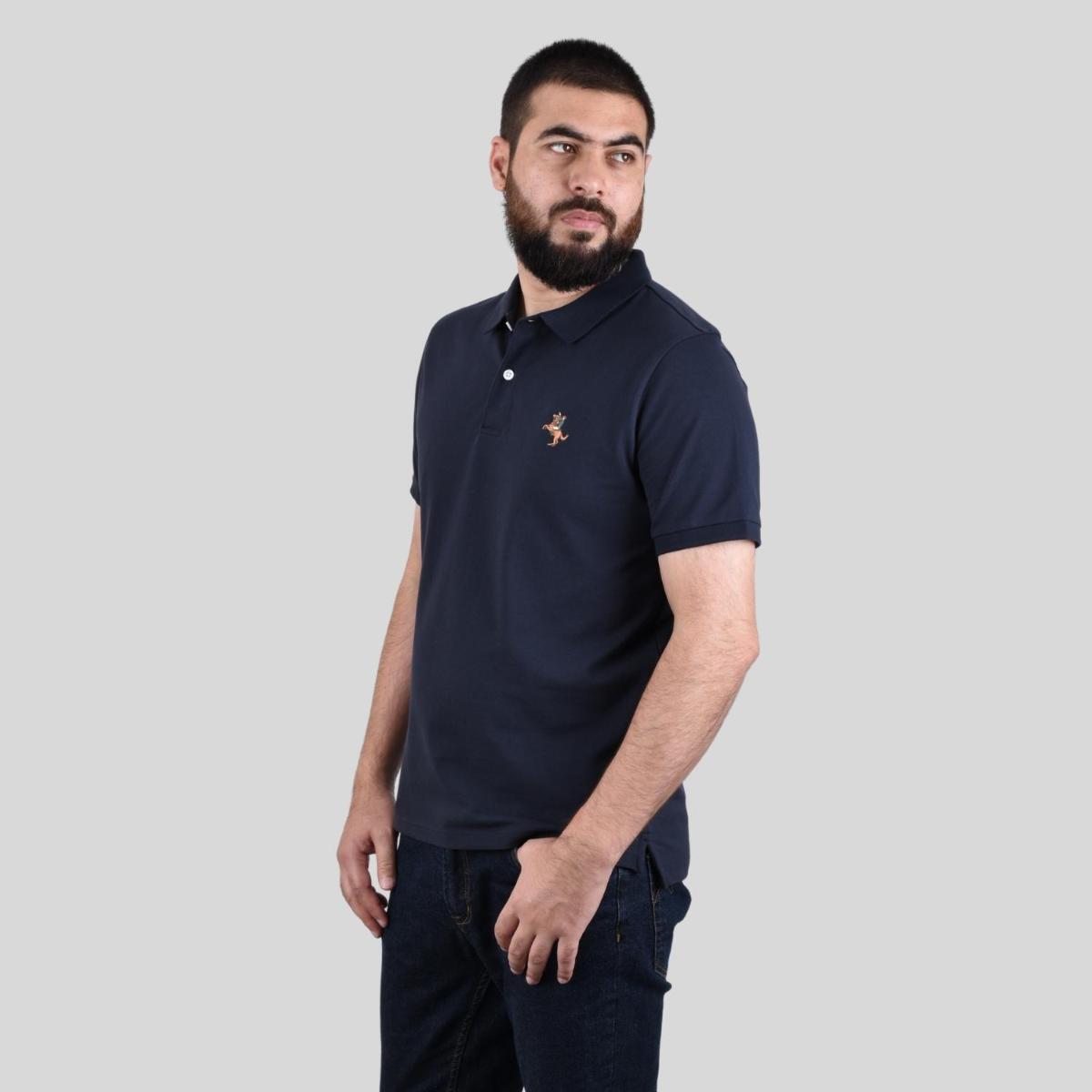 قميص بولو نابليون صغير للرجال