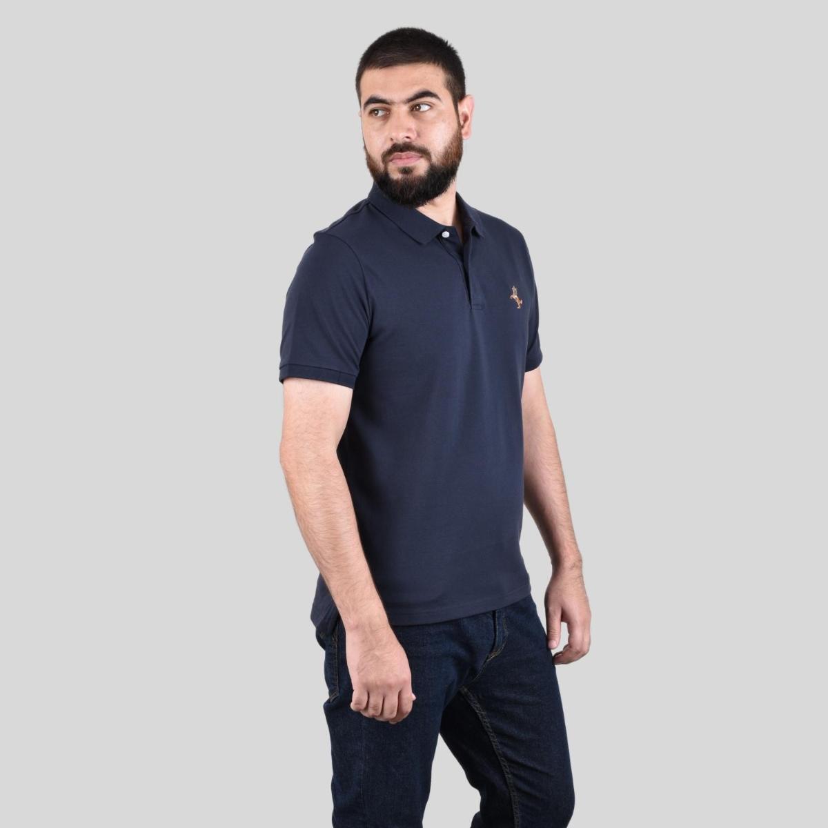 قميص بولو نابليون صغير للرجال