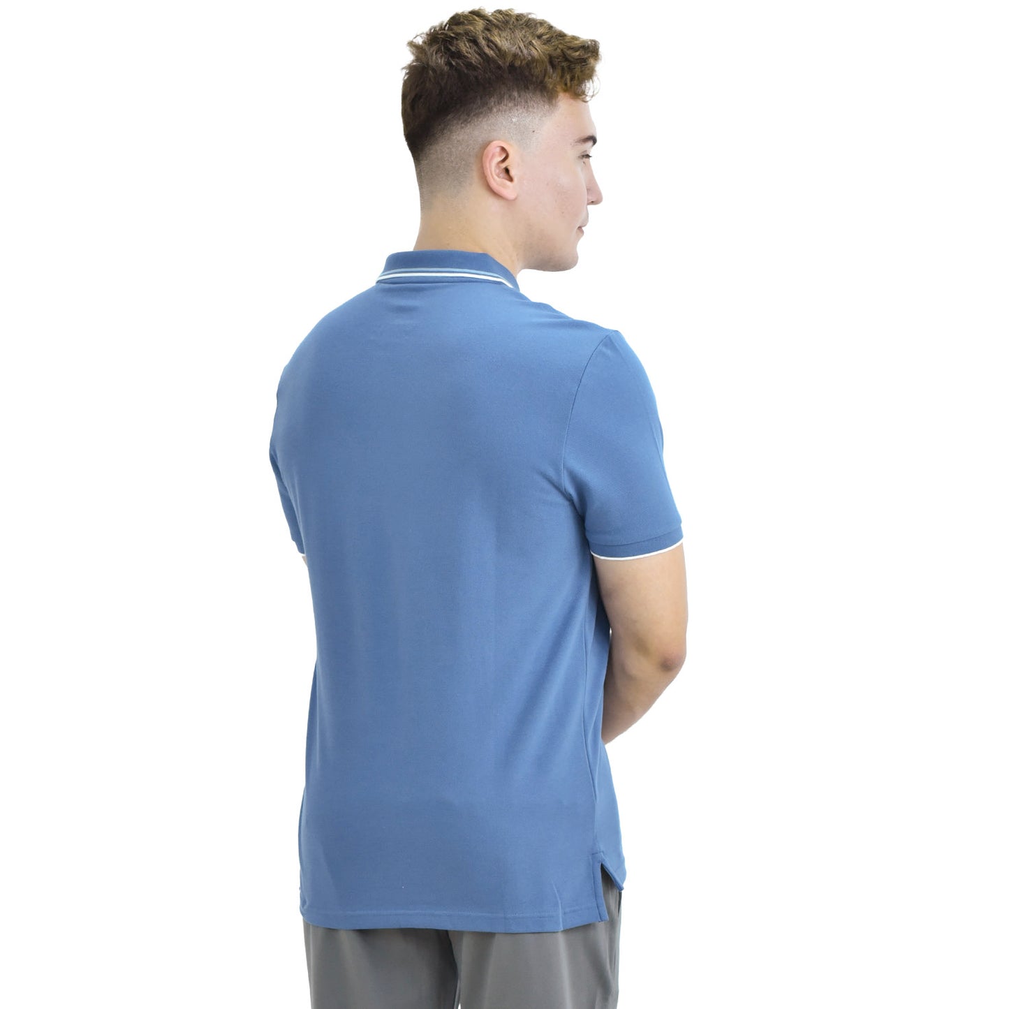 Men's Cotton Lycra Pique Slim Fit Polo