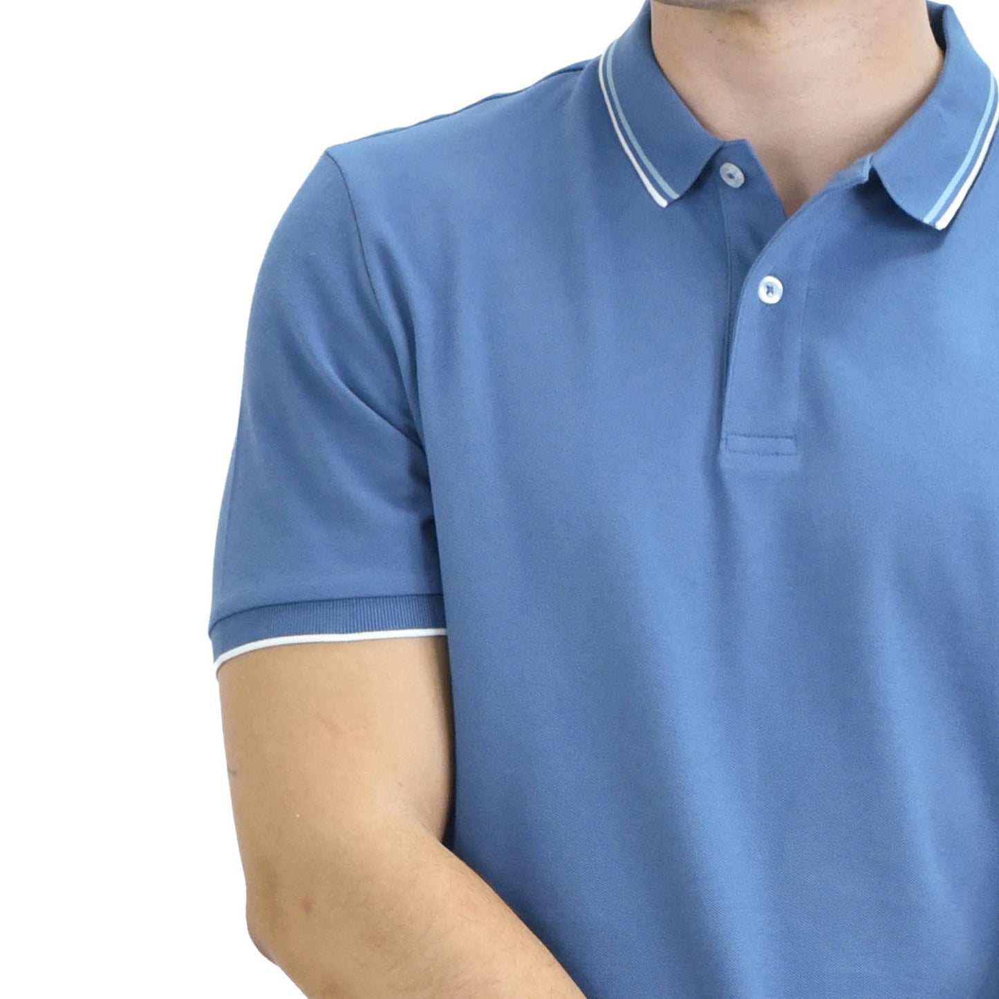 Men's Cotton Lycra Pique Slim Fit Polo