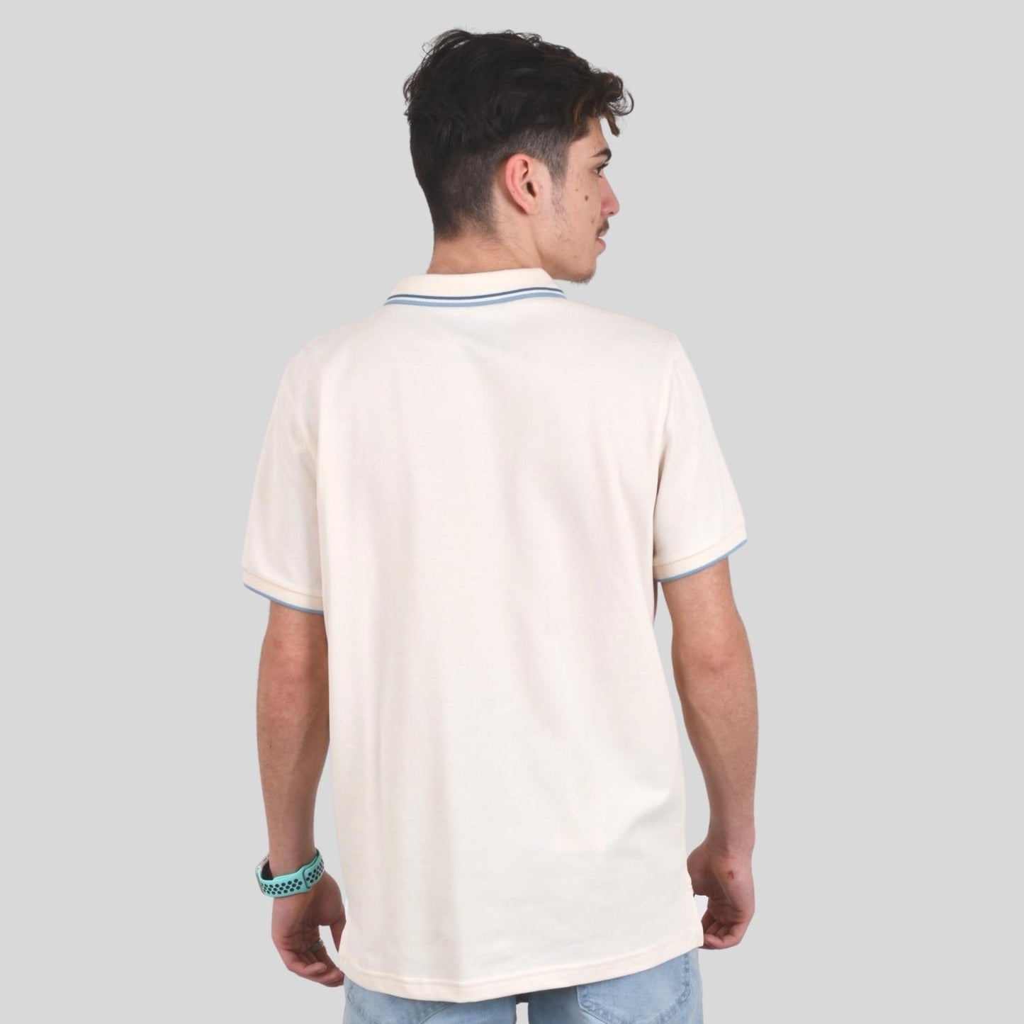 Men's Cotton Lycra Pique Slim Fit Polo
