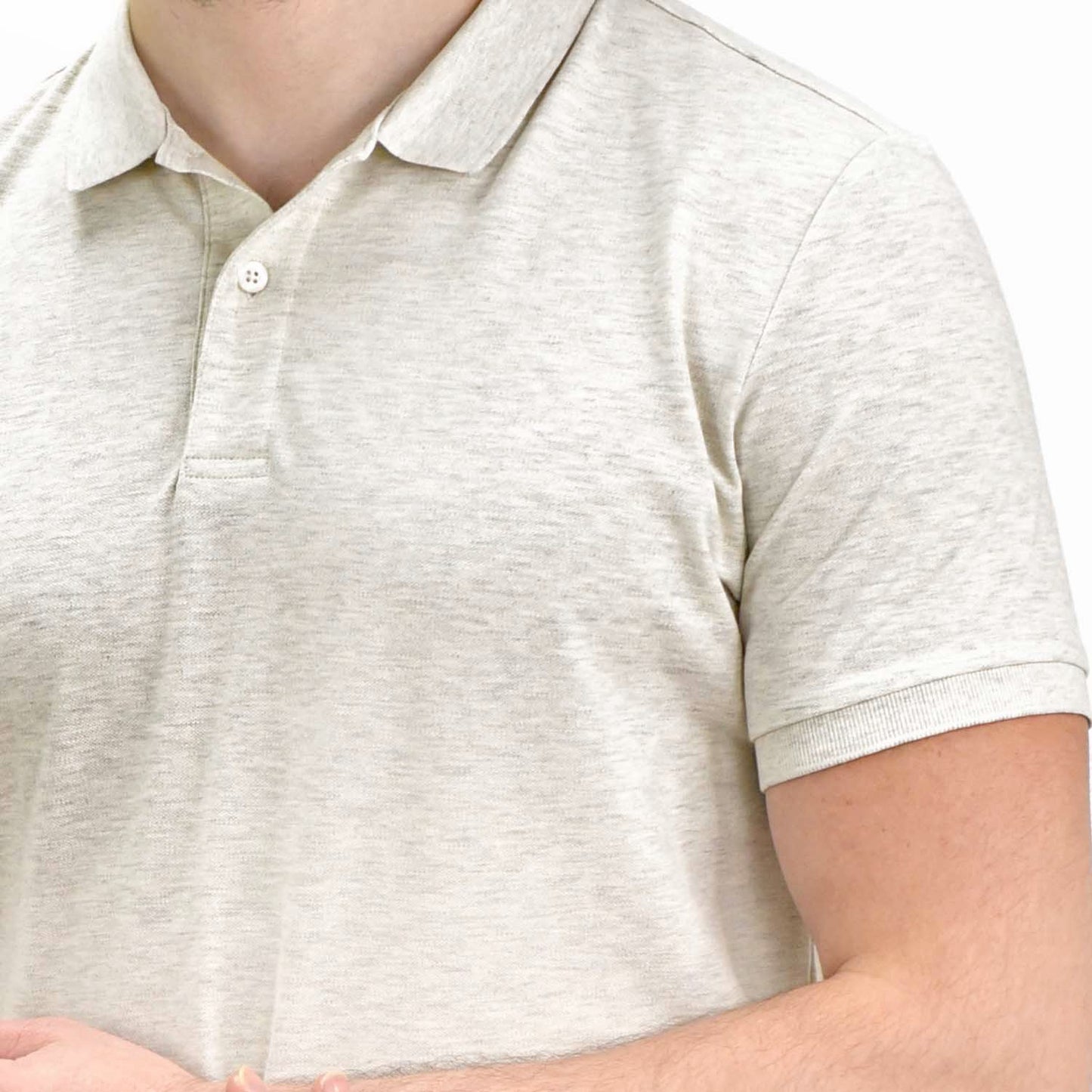 Men's Cotton Lycra Pique Slim Fit Polo