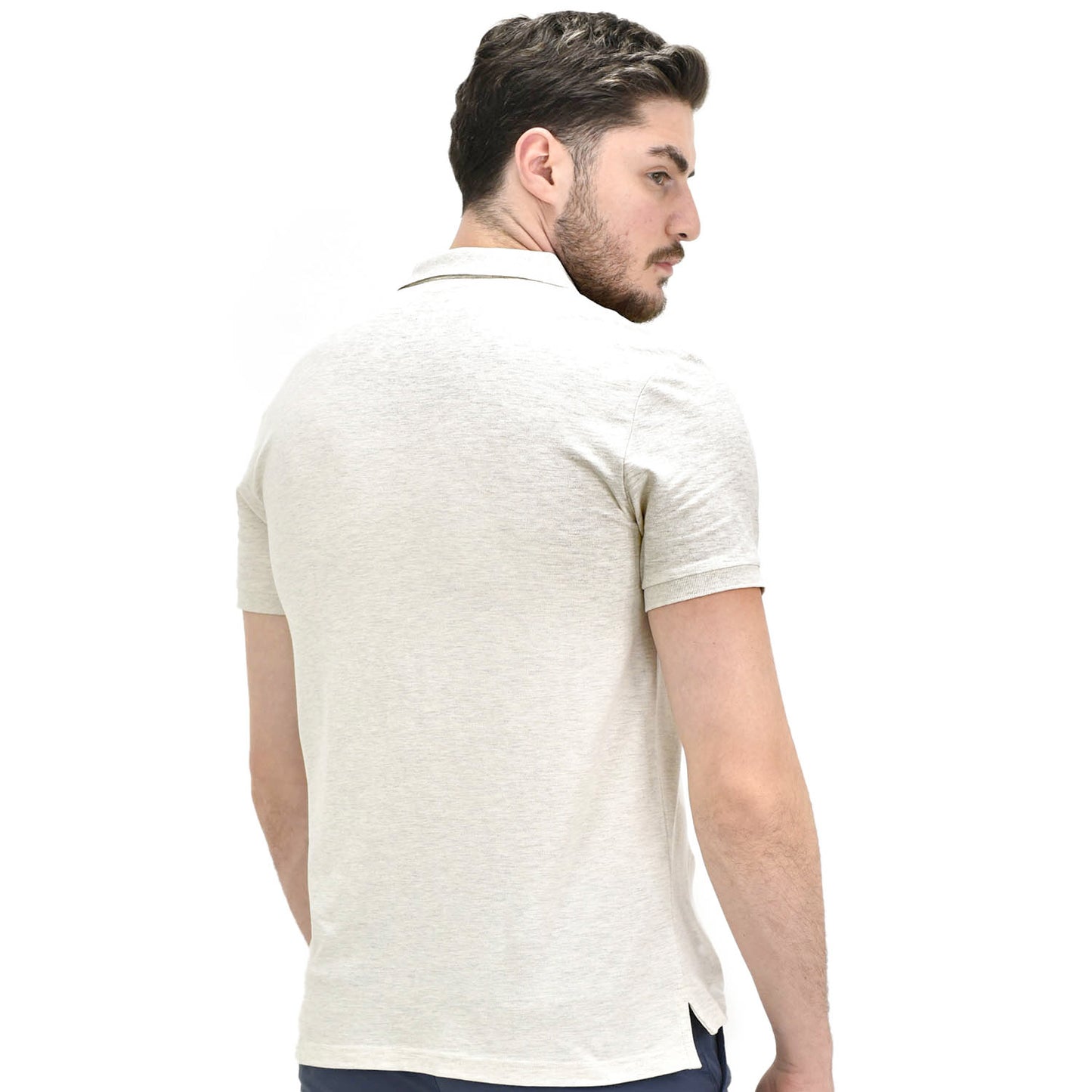 Men's Cotton Lycra Pique Slim Fit Polo