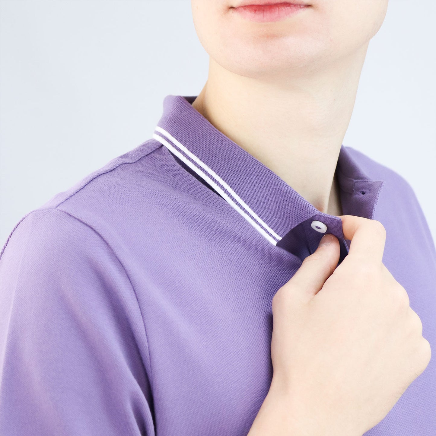 Men's Cotton Lycra Pique Slim Fit Polo