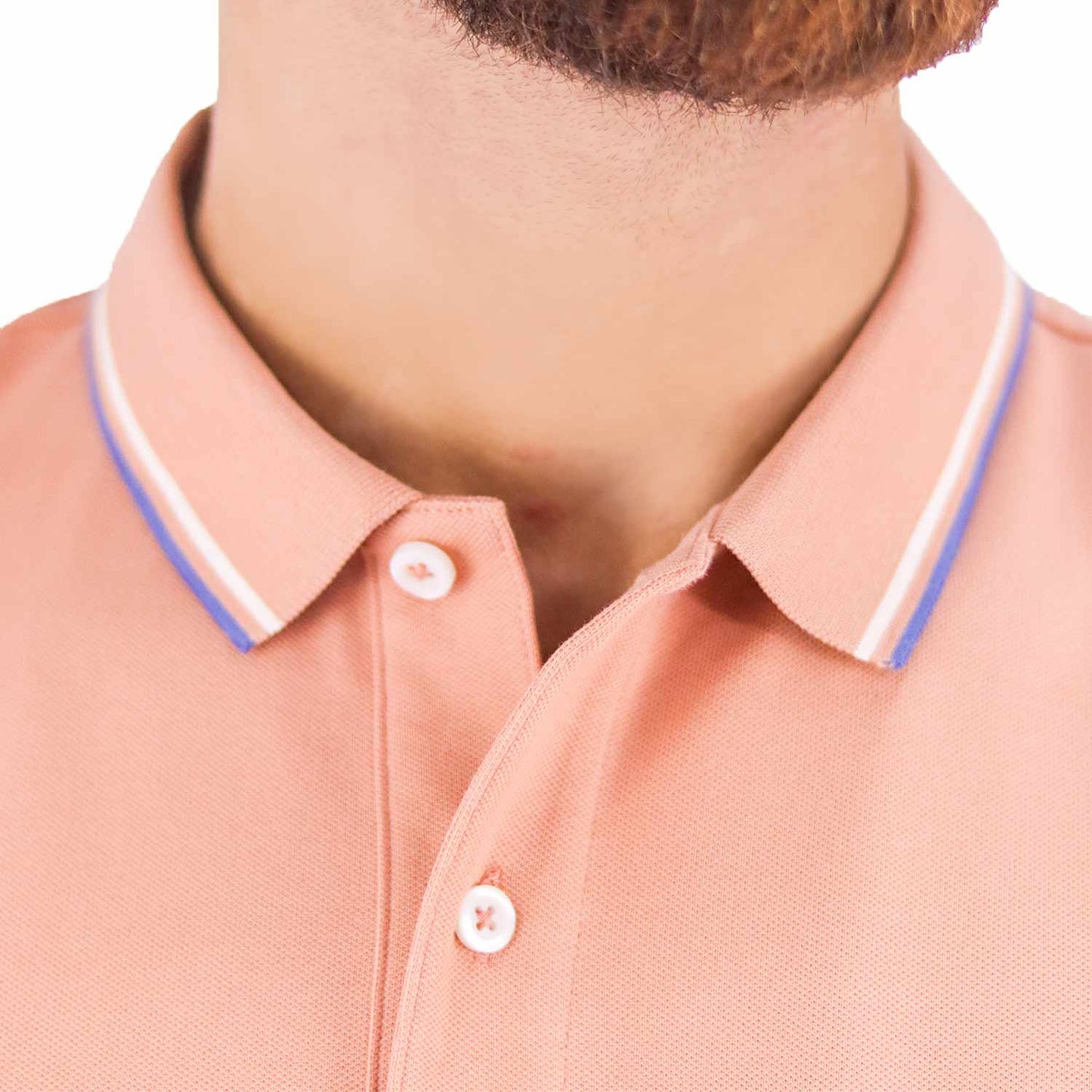 Men's Cotton Lycra Pique Slim Fit Polo