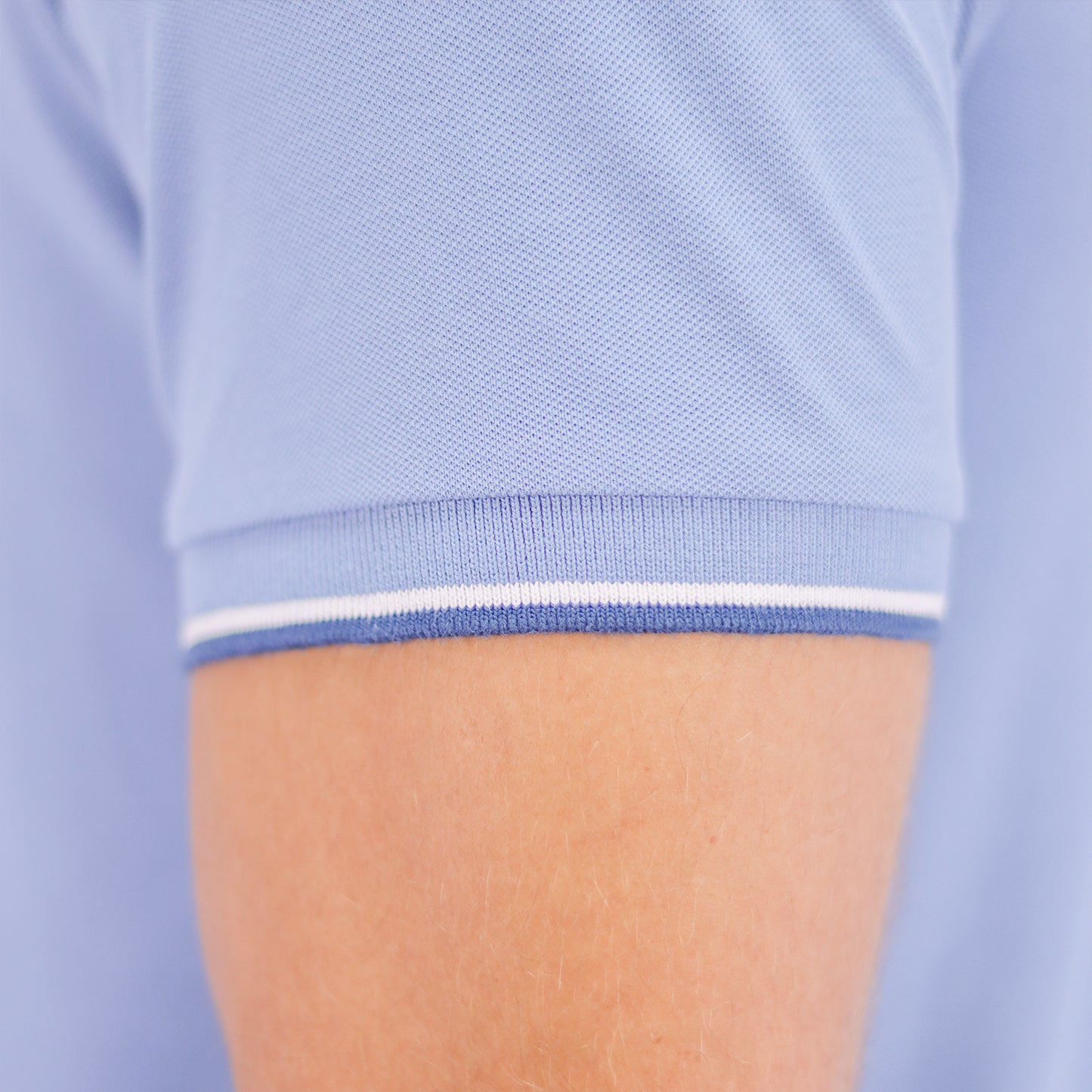 Men's Slim Fit Cotton Polo Shirt With Sailboat Embroidery