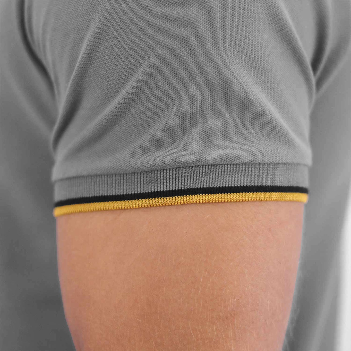 Men's Slim Fit Cotton Polo Shirt With Sailboat Embroidery