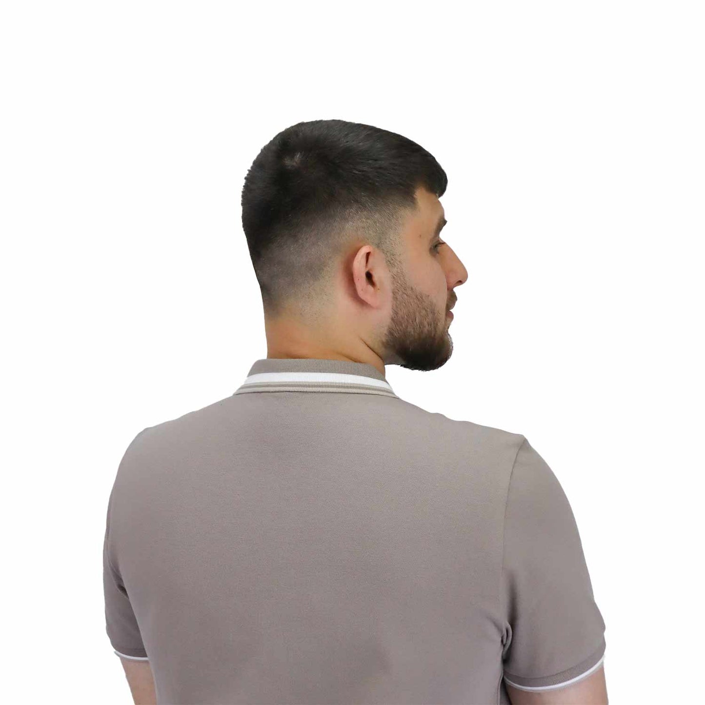 Men's Slim Fit Cotton Polo Shirt With Sailboat Embroidery
