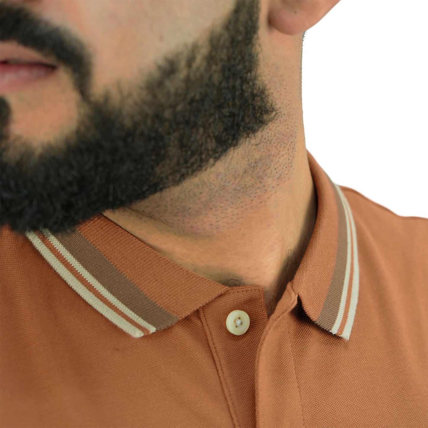 Men's Slim Fit Cotton Polo Shirt With Sailboat Embroidery