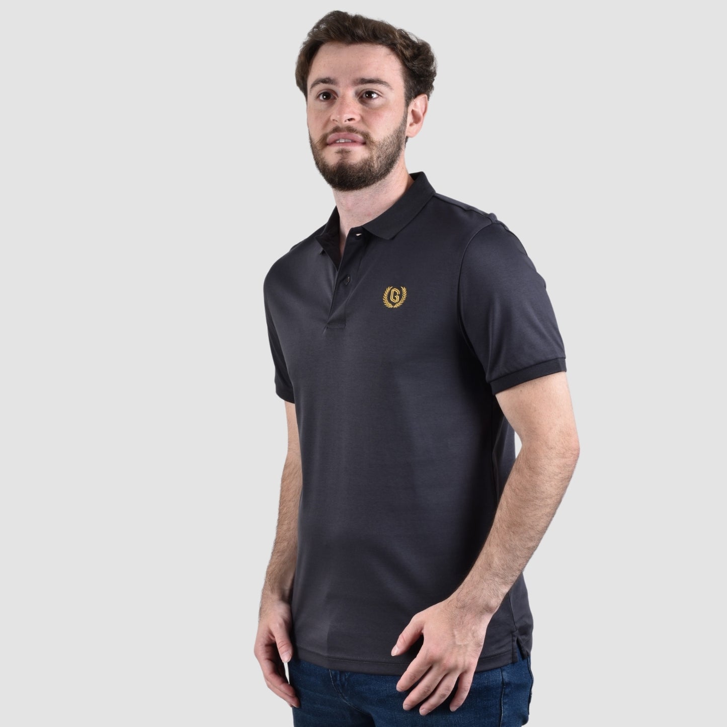 Men's Liquid Touch Polo: Slim Fit Comfort & Lasting Color