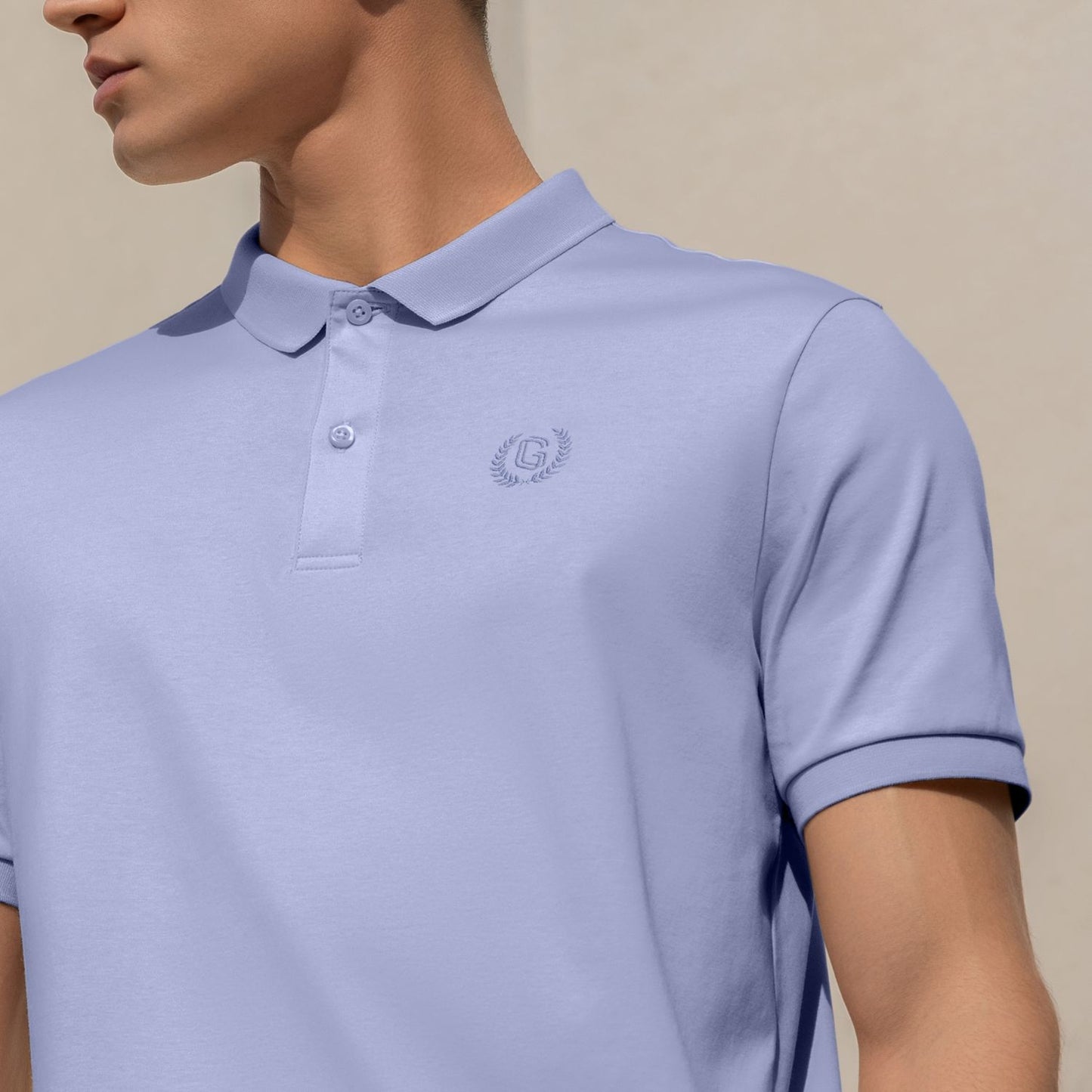 Men's Liquid Touch Polo: Slim Fit Comfort & Lasting Color