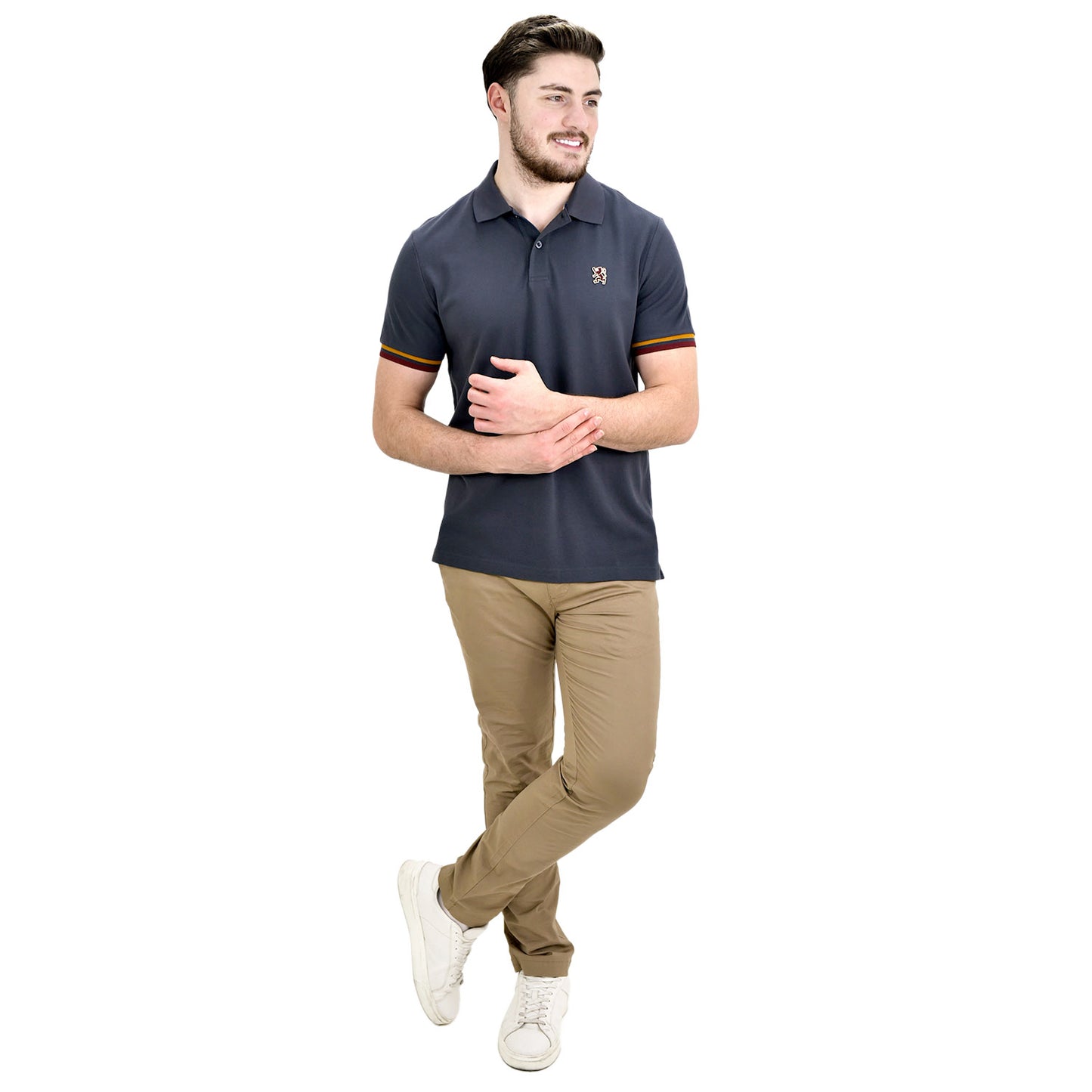 Giordano Men's Performance Polo-Grey