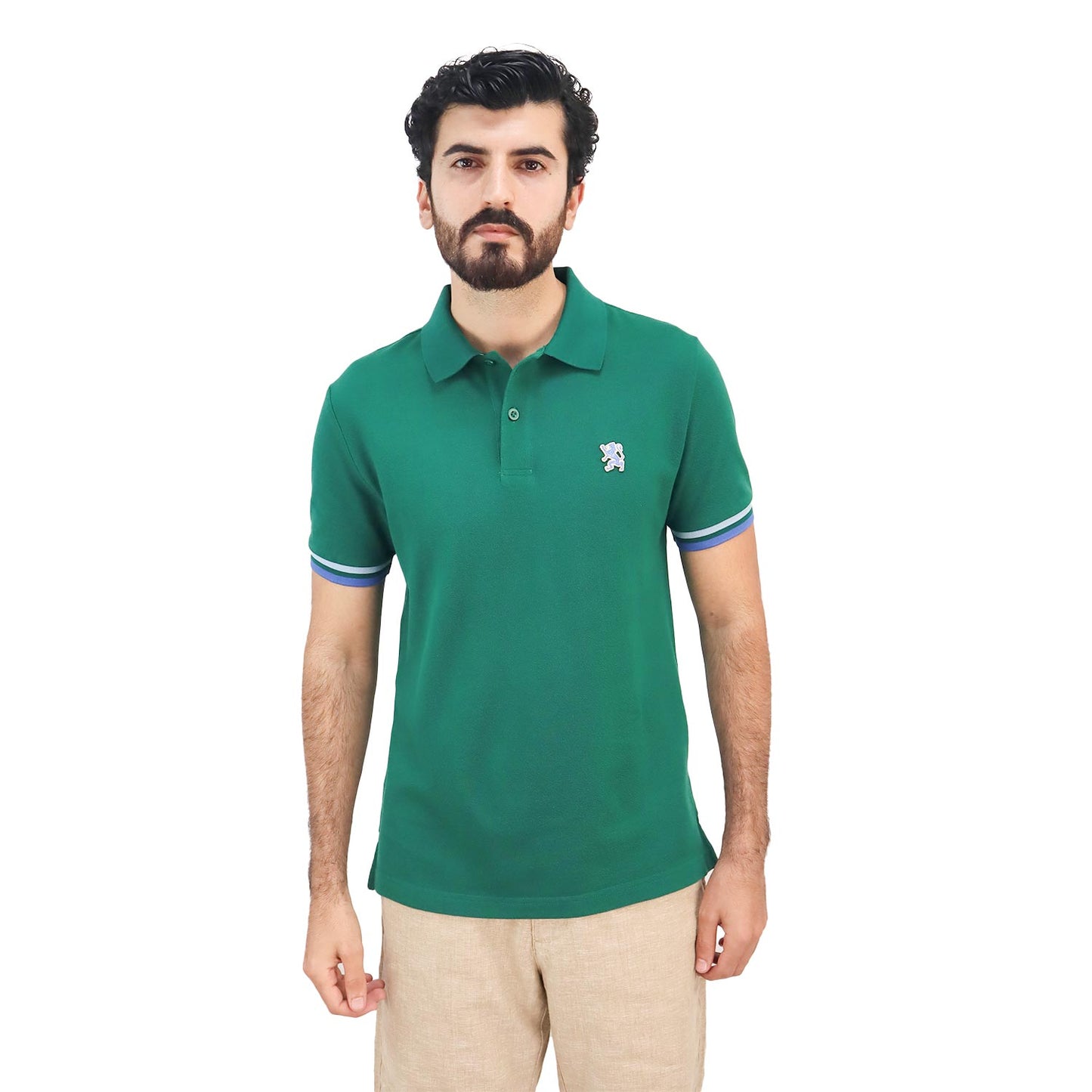 Giordano Men's Performance Polo-Green