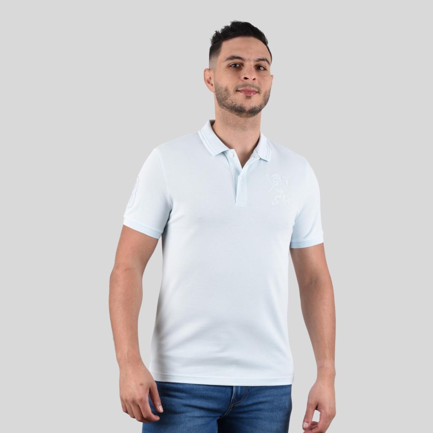Men's 3D Lion Polo