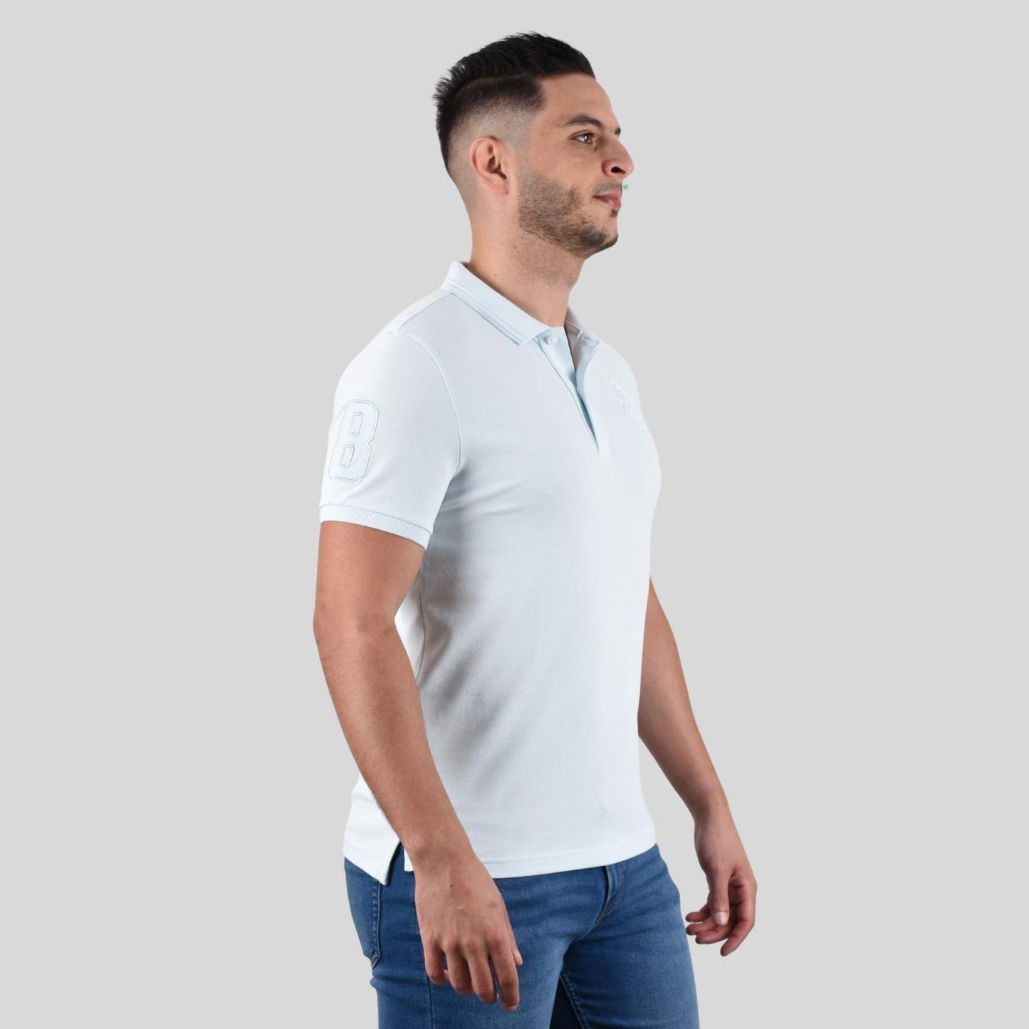 Men's 3D Lion Polo