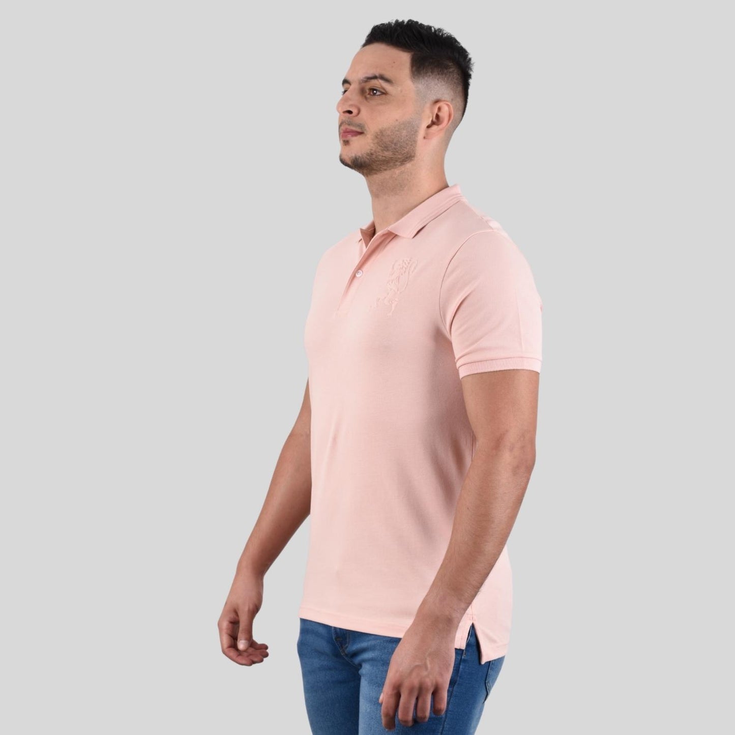 Men's 3D Lion Polo