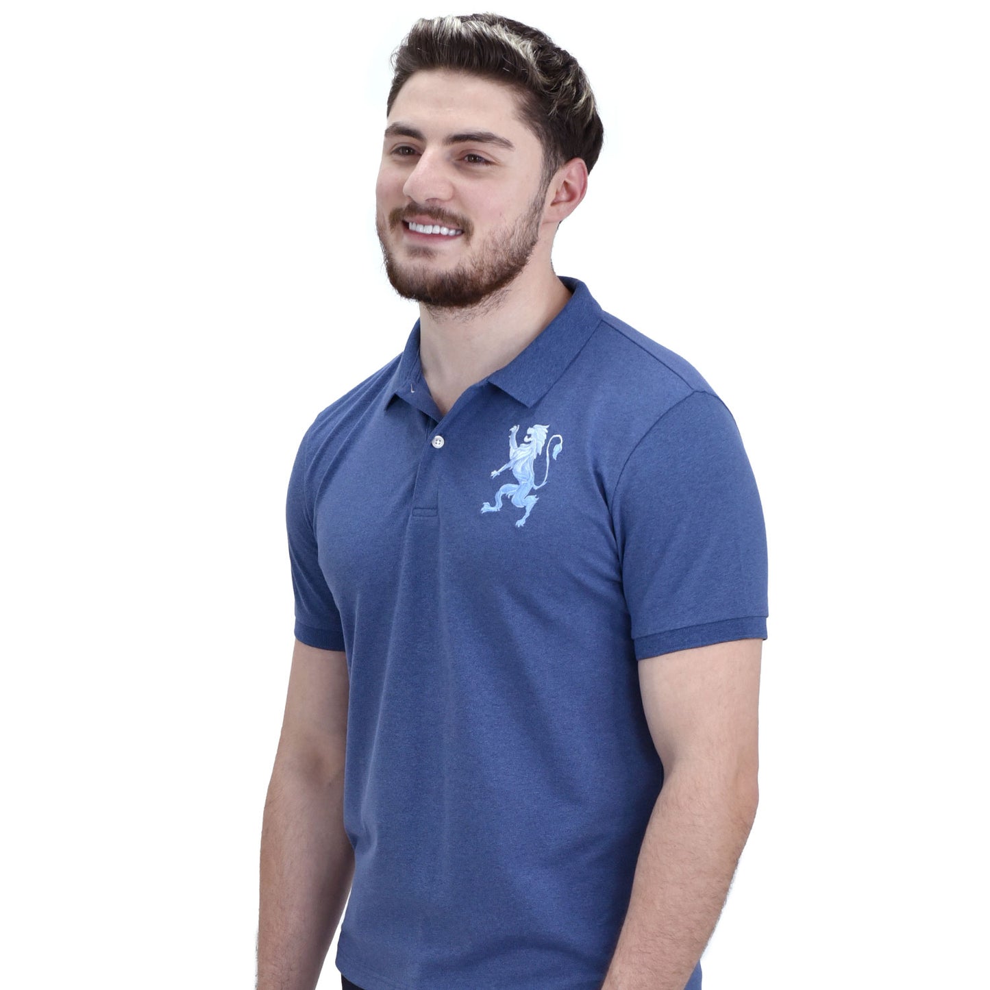 Men's 3D Lion Polo