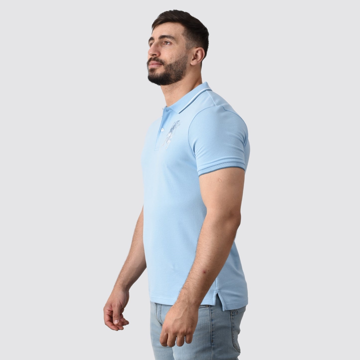 Men's 3D Lion Polo