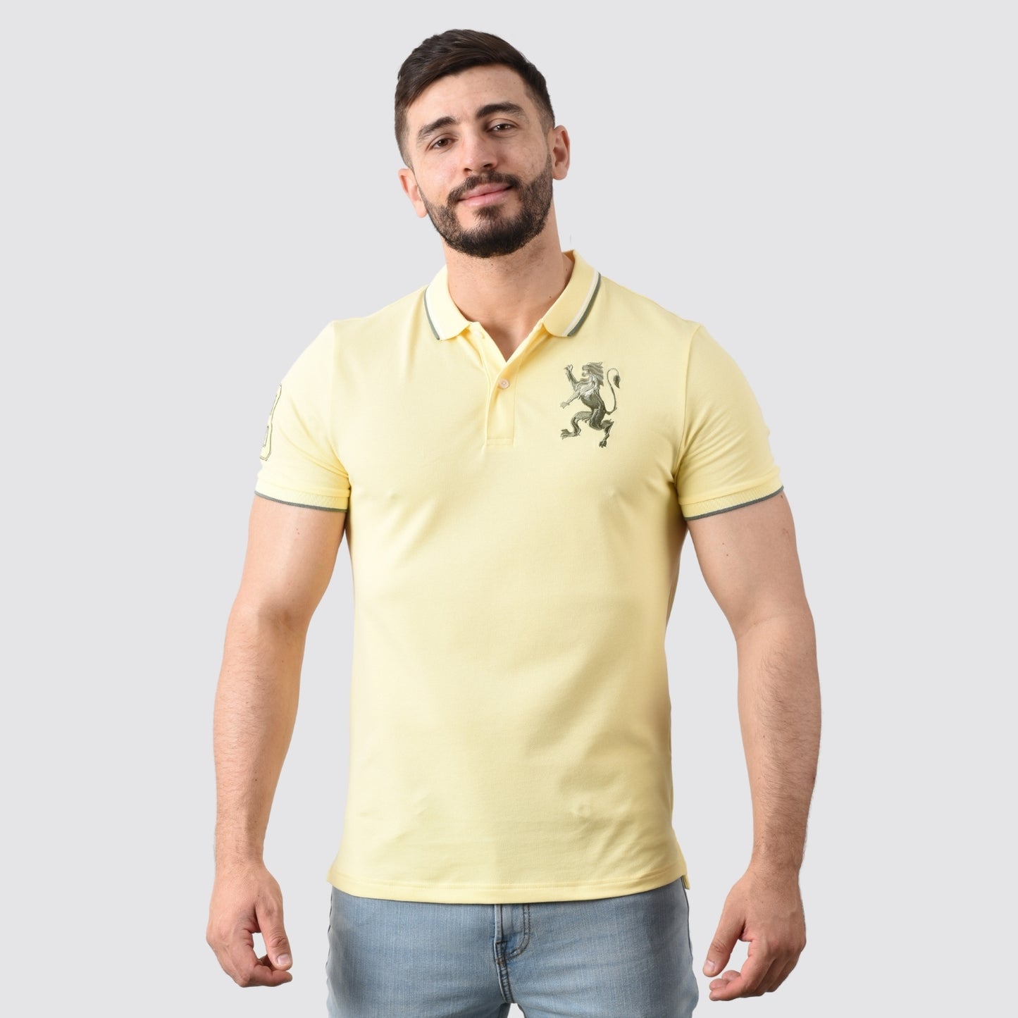 Men's 3D Lion Polo