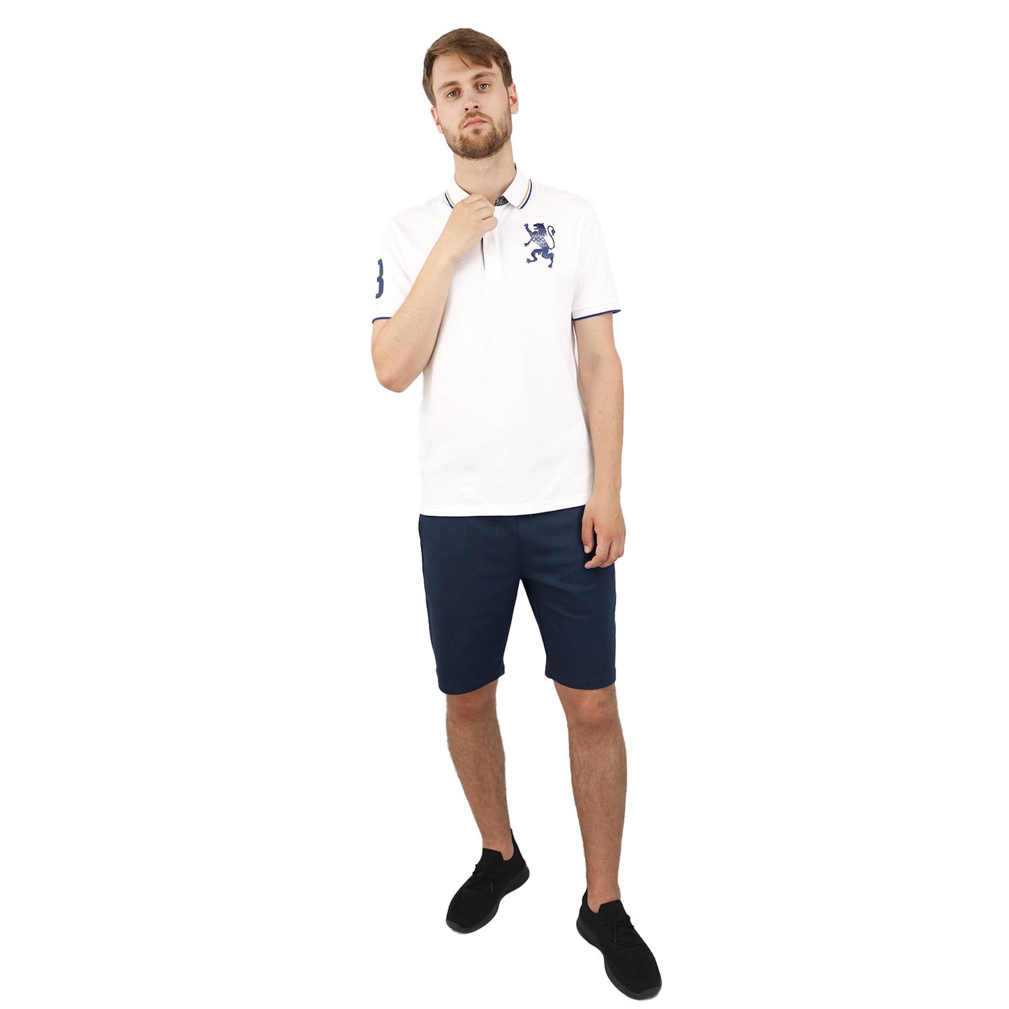 Men's 3D Lion Polo