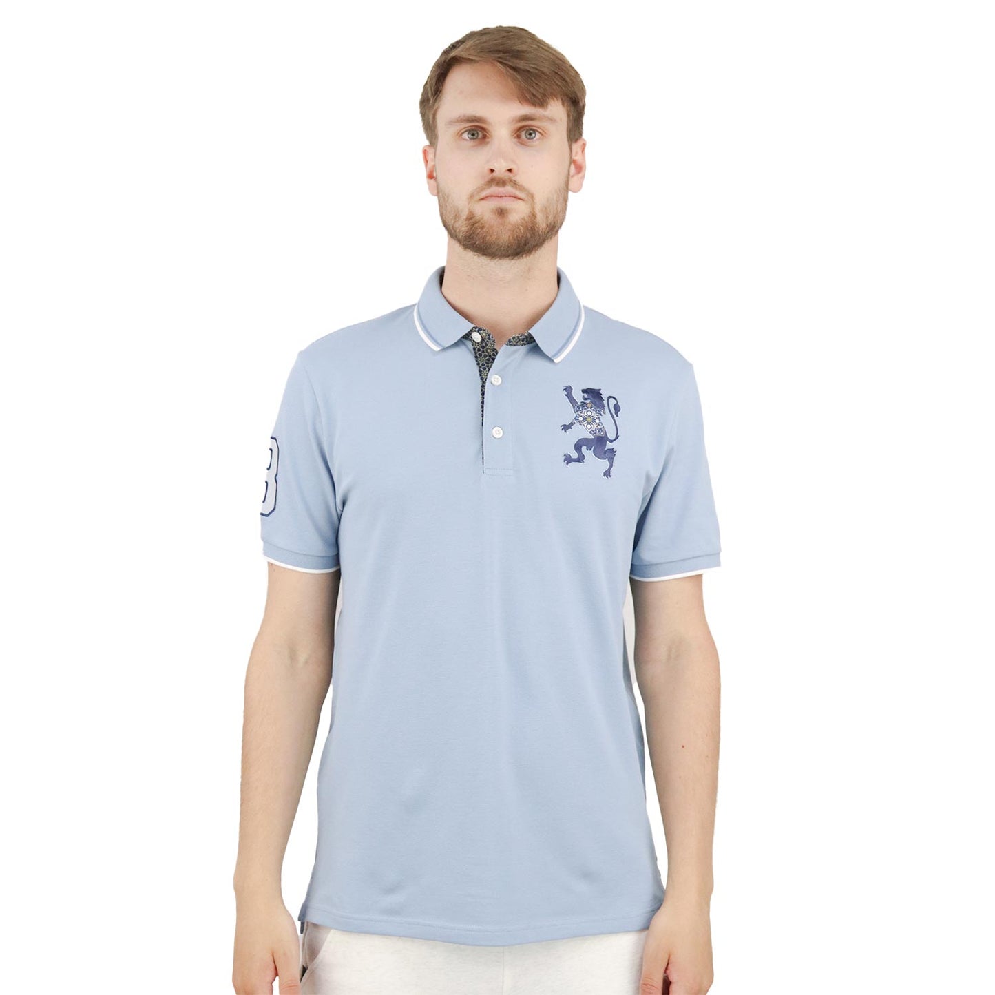 Men's 3D Lion Polo