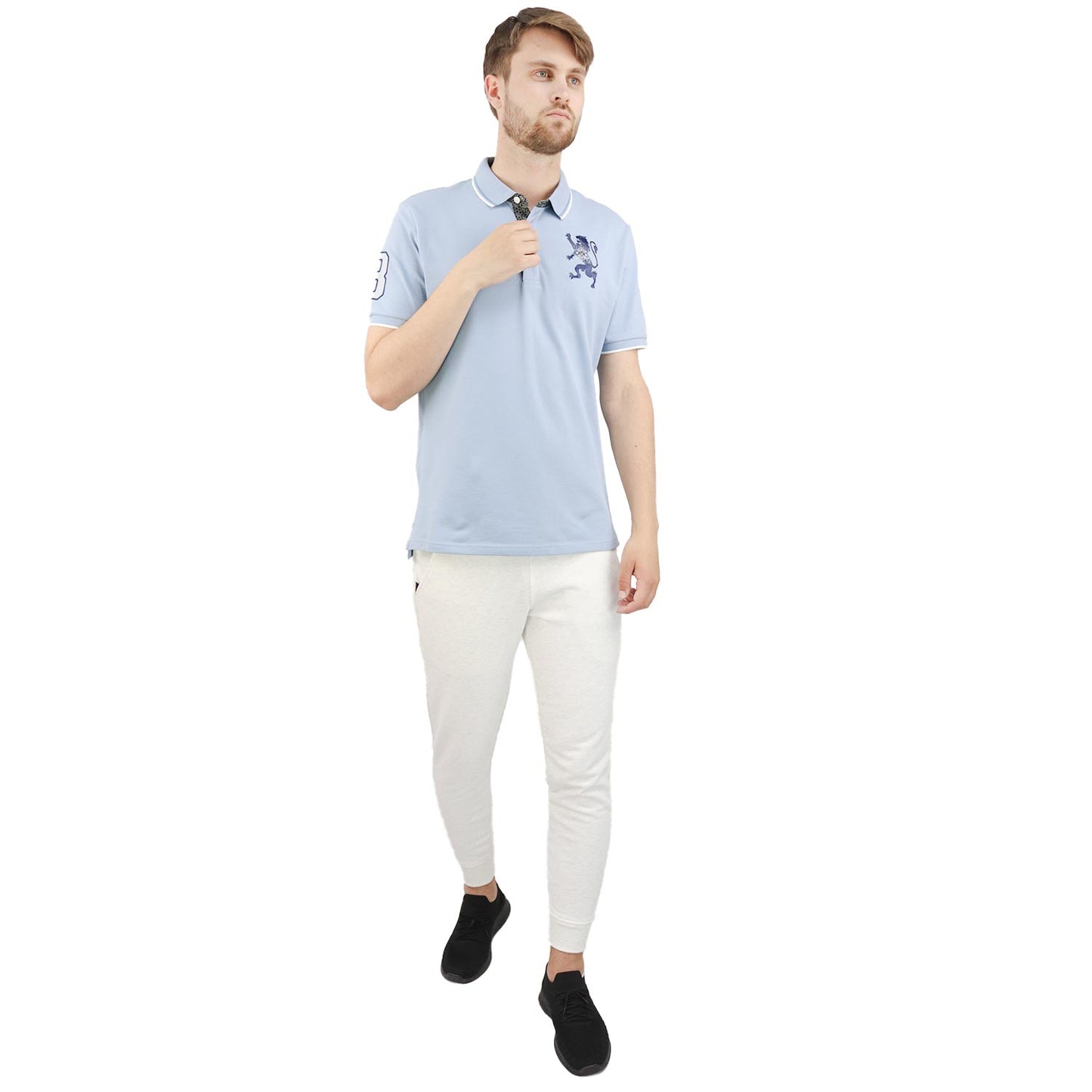Men's 3D Lion Polo