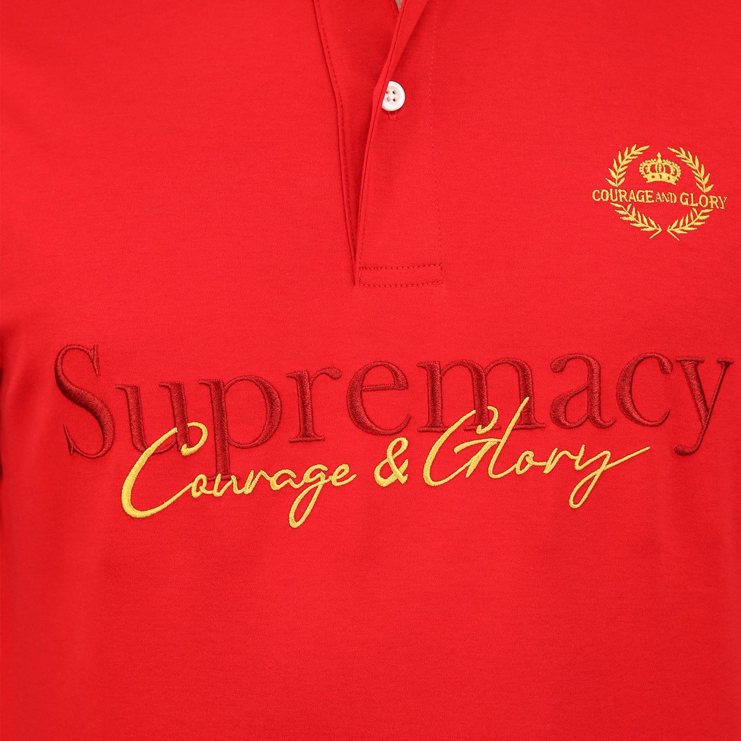 Men's Embroidered Polo