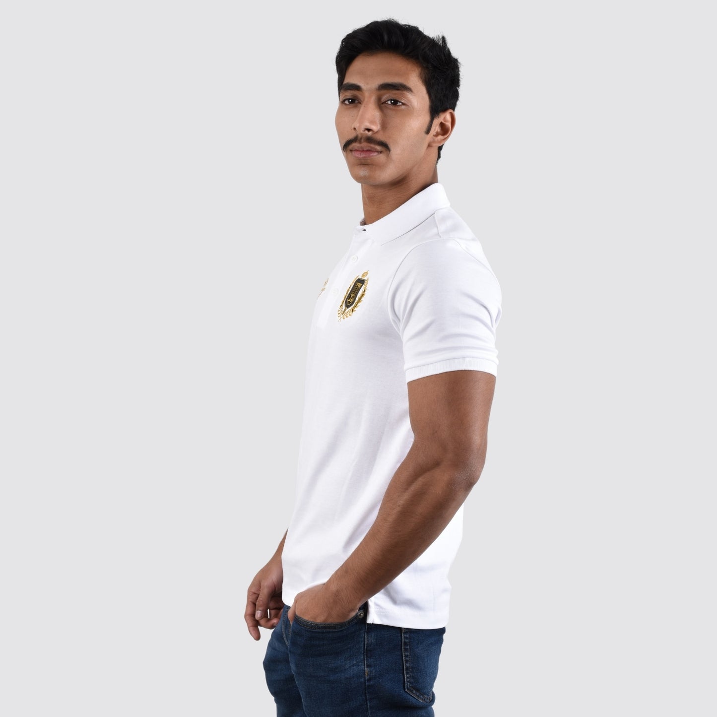 Men's Embroidered Polo