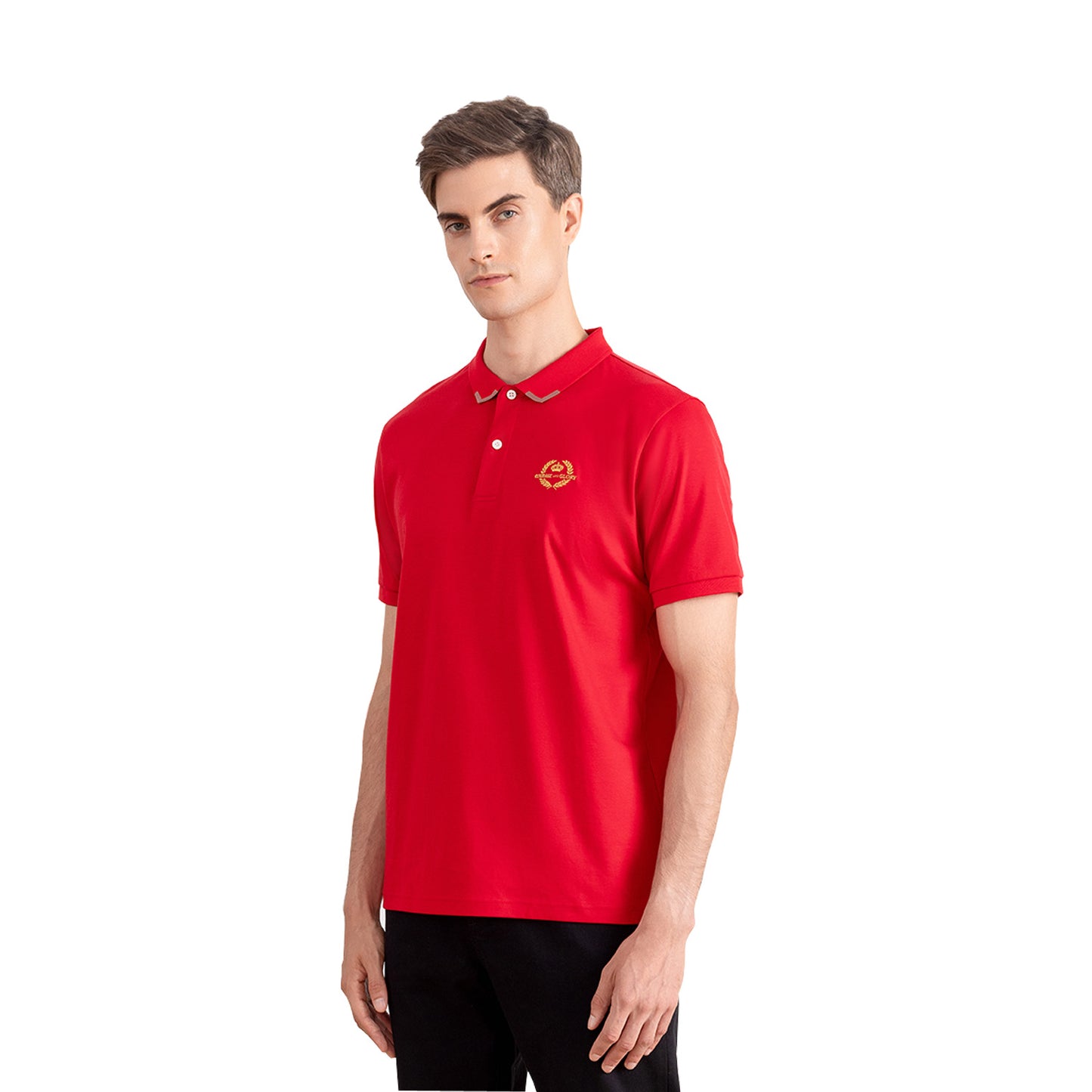 Men's Embroidered Polo