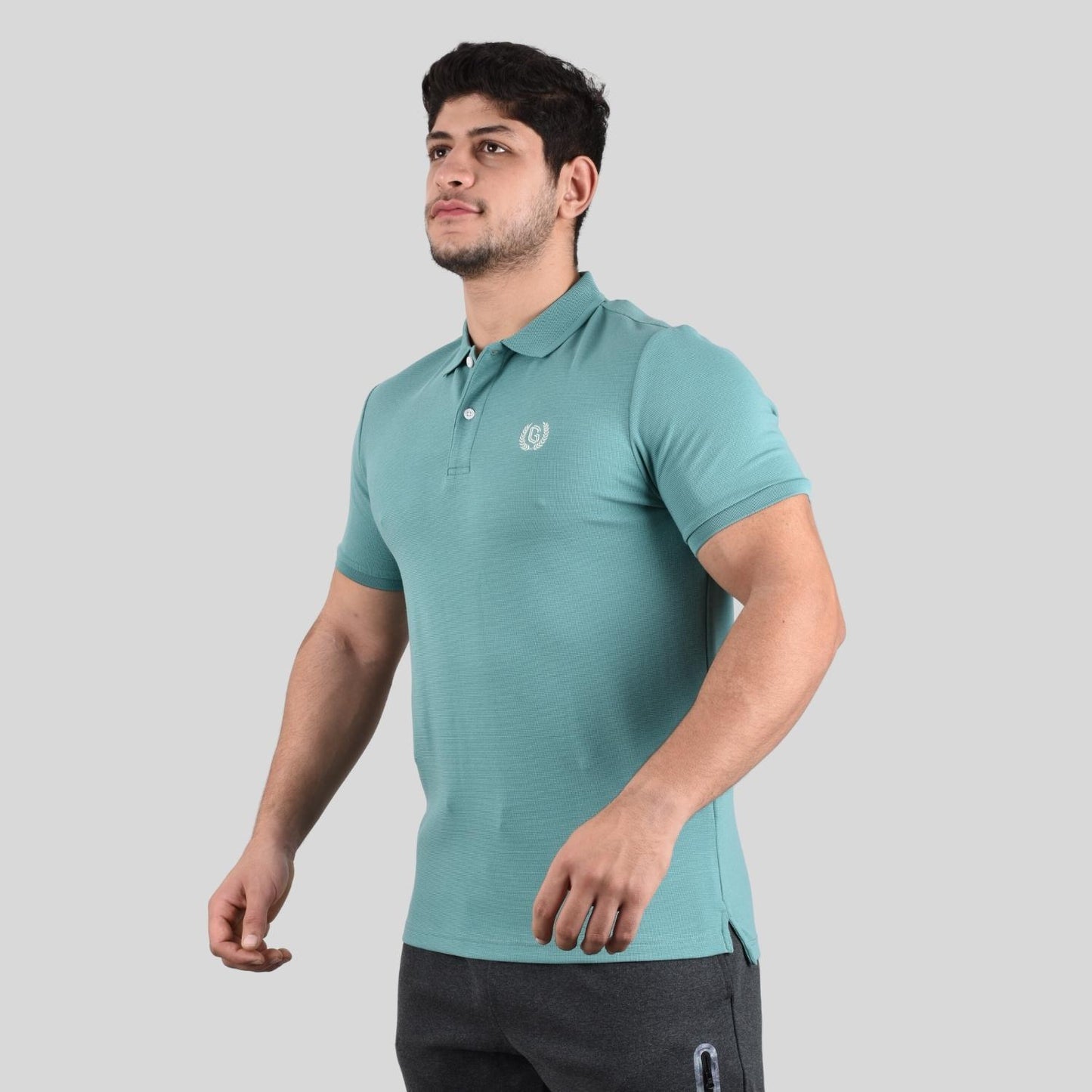 Men's Waffle Polo