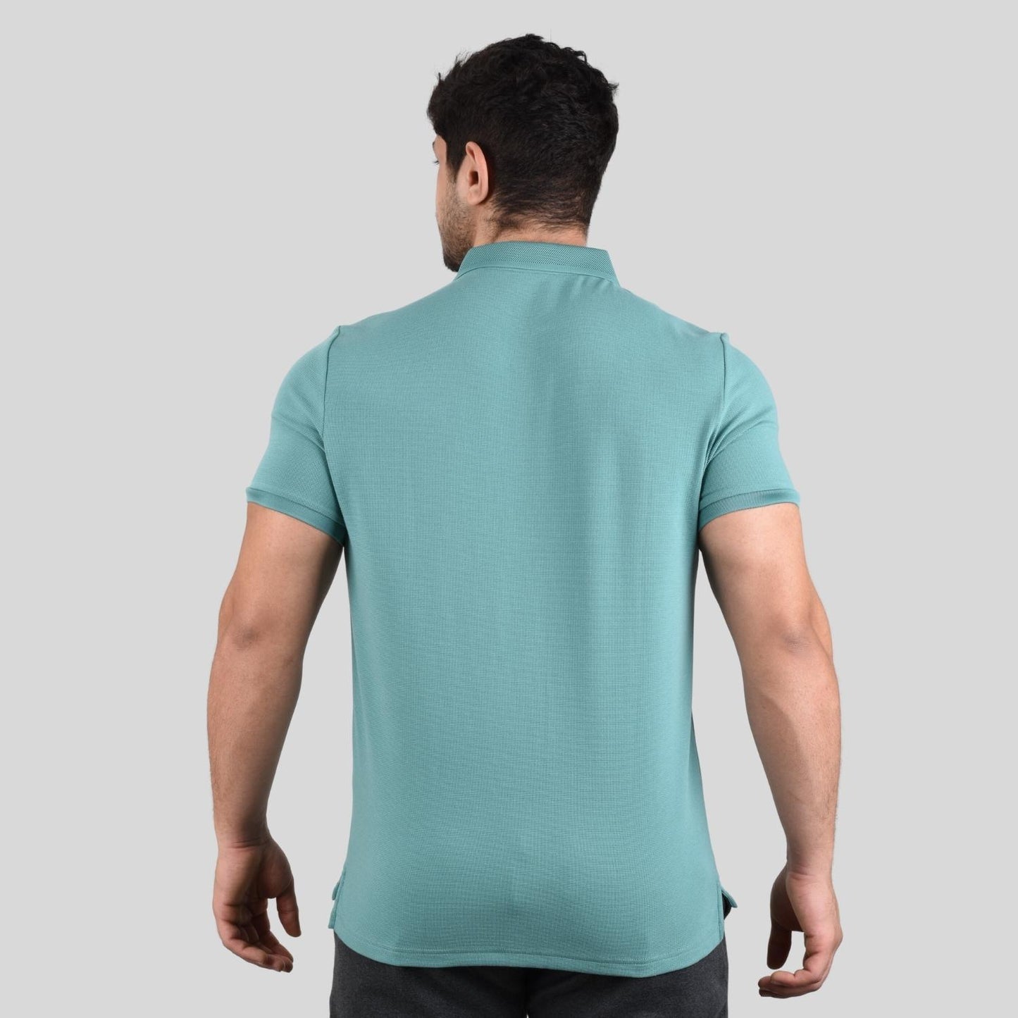 Men's Waffle Polo