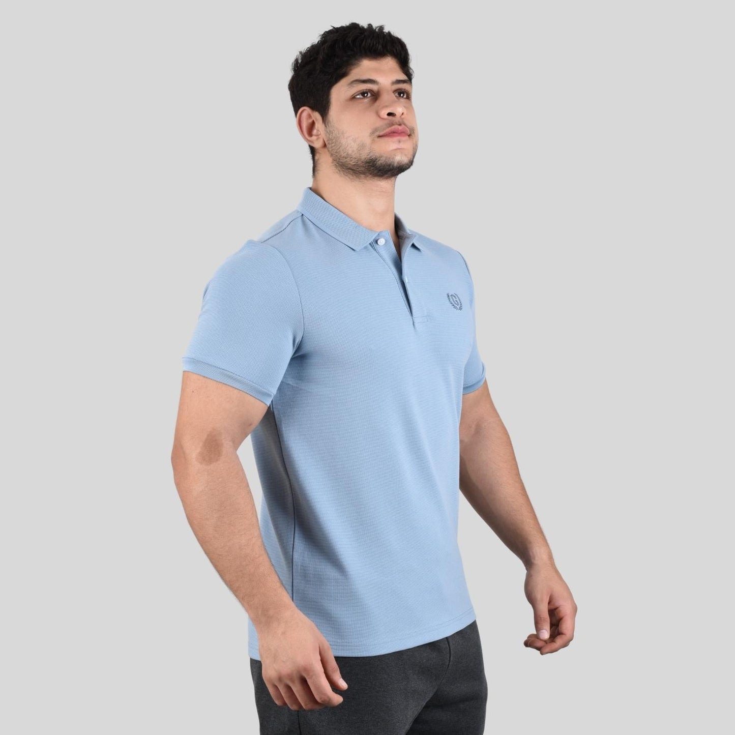 Men's Waffle Polo