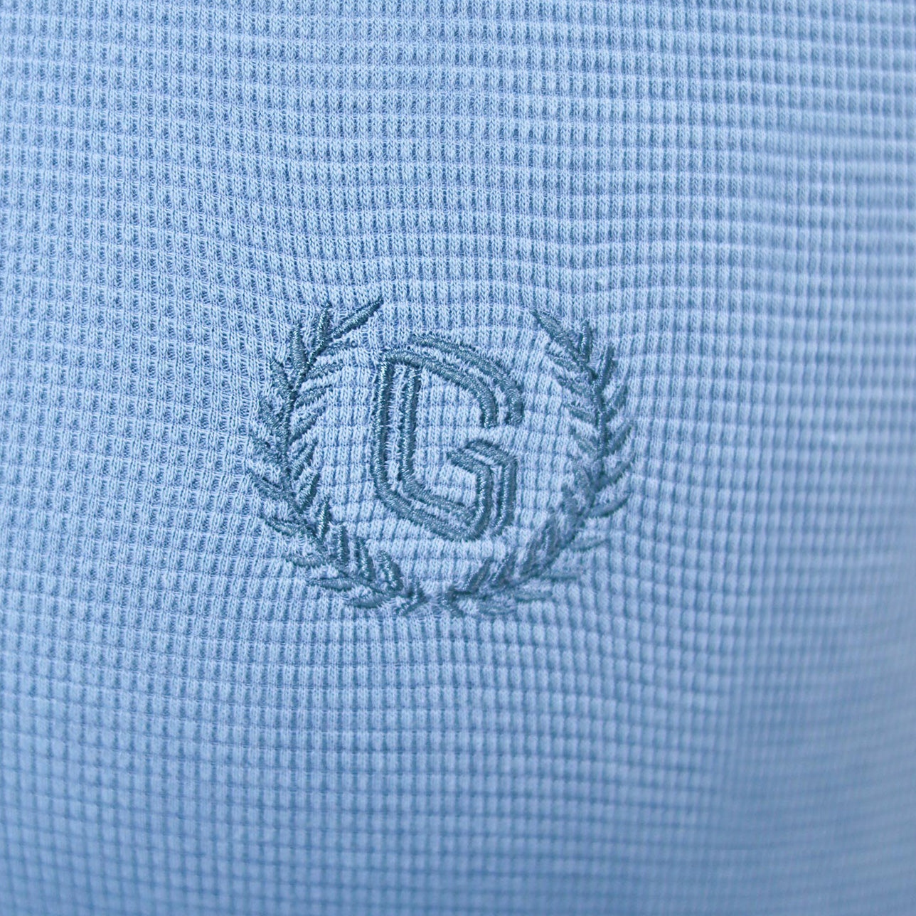 Men's Waffle Polo