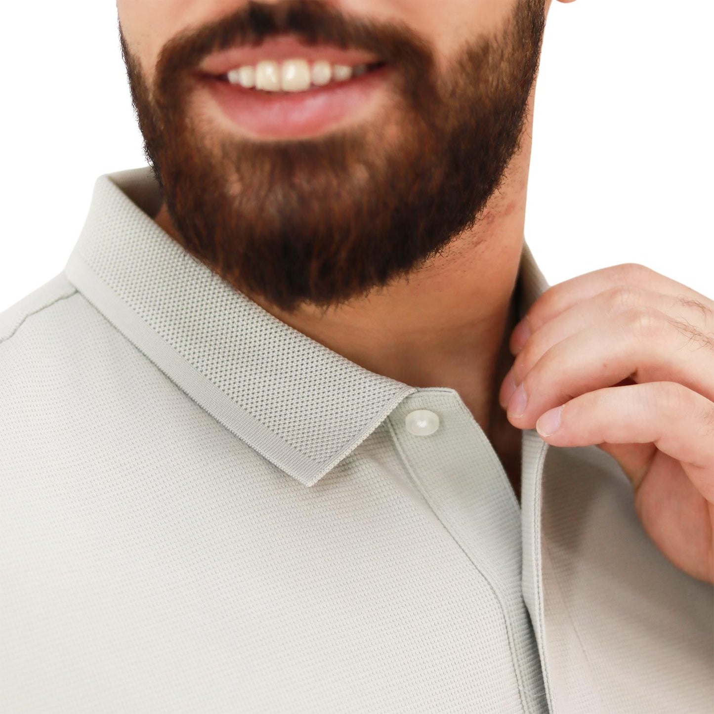 Men's Waffle Polo