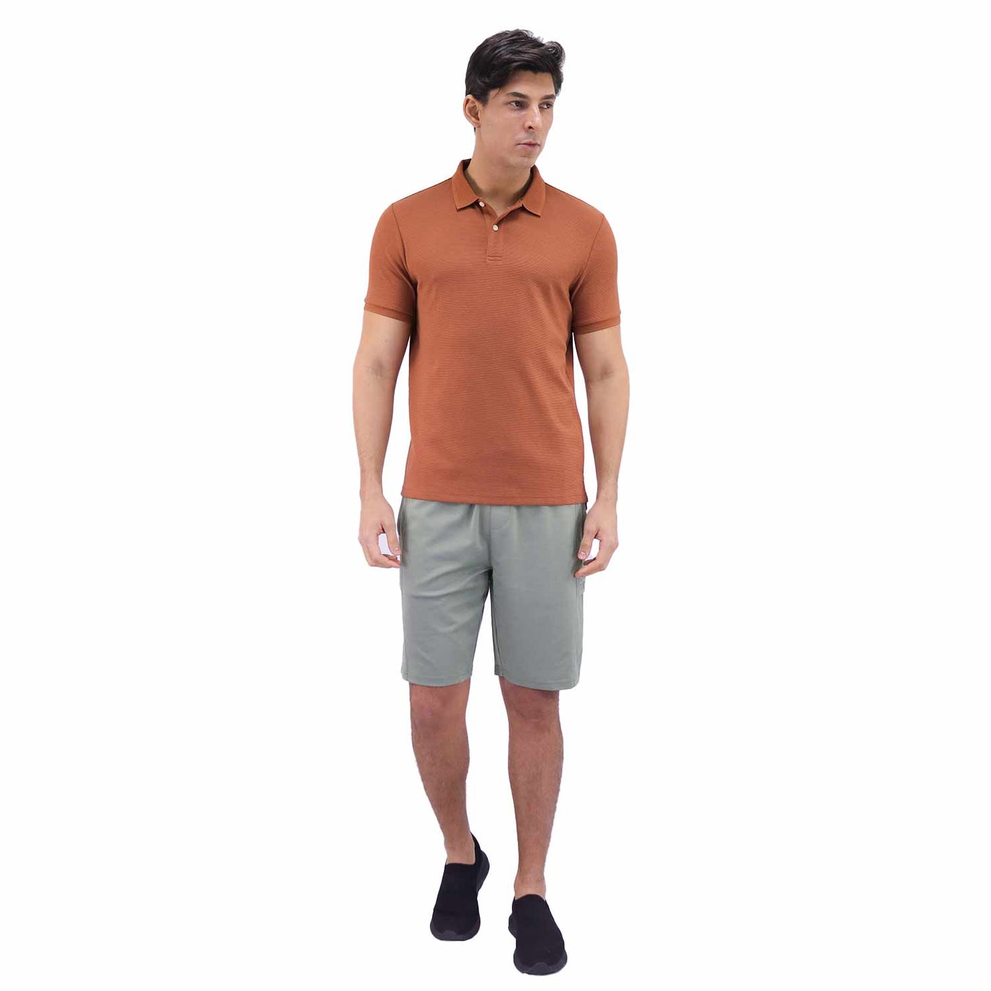 Men's Waffle Polo