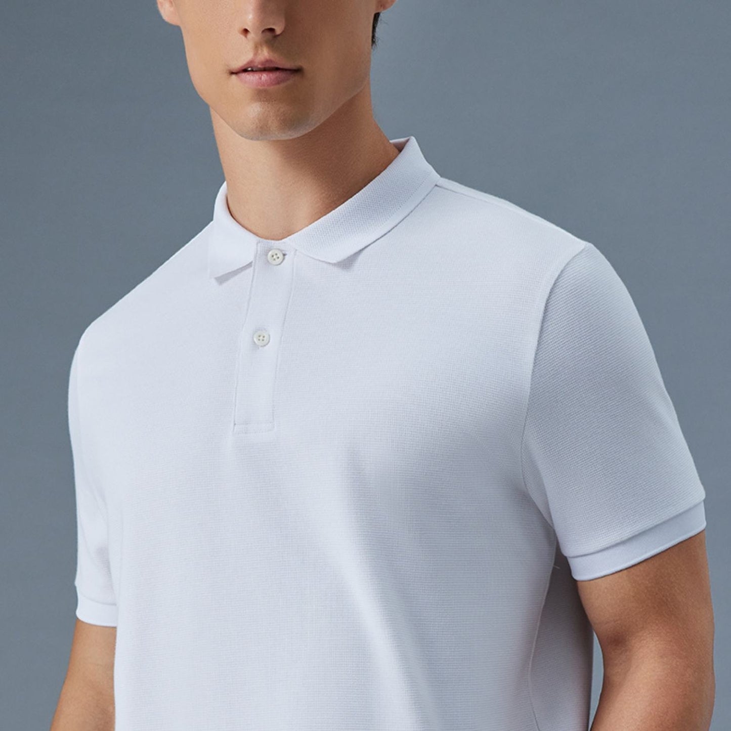 Men's Waffle Polo