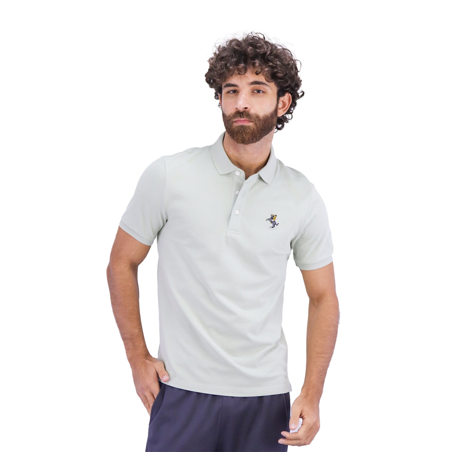 Giordano Men's Bold Polo-Green