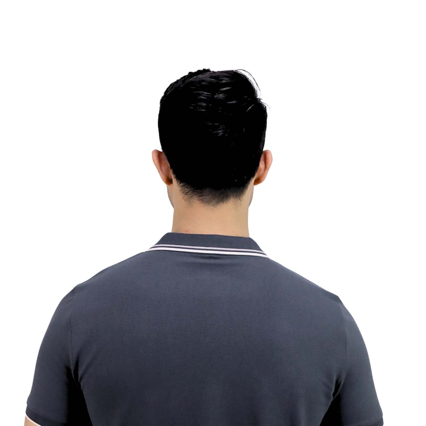 Men's Pique Flat Knit Collar Short Sleeve Thematic Slim Fit Embroidery Bold Polo