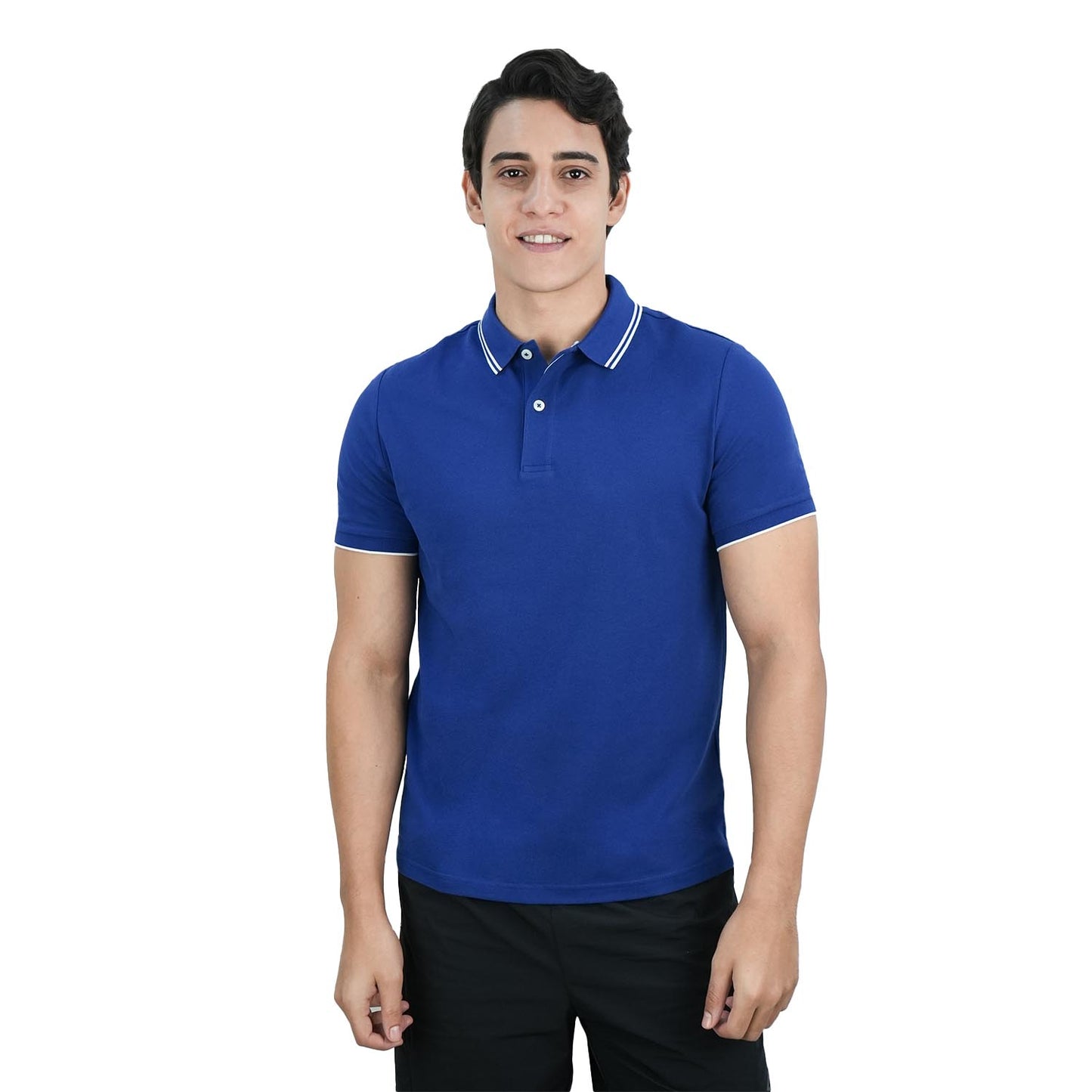 Men's Slim Fit Pique Polo: Elevated Comfort, Modern Style