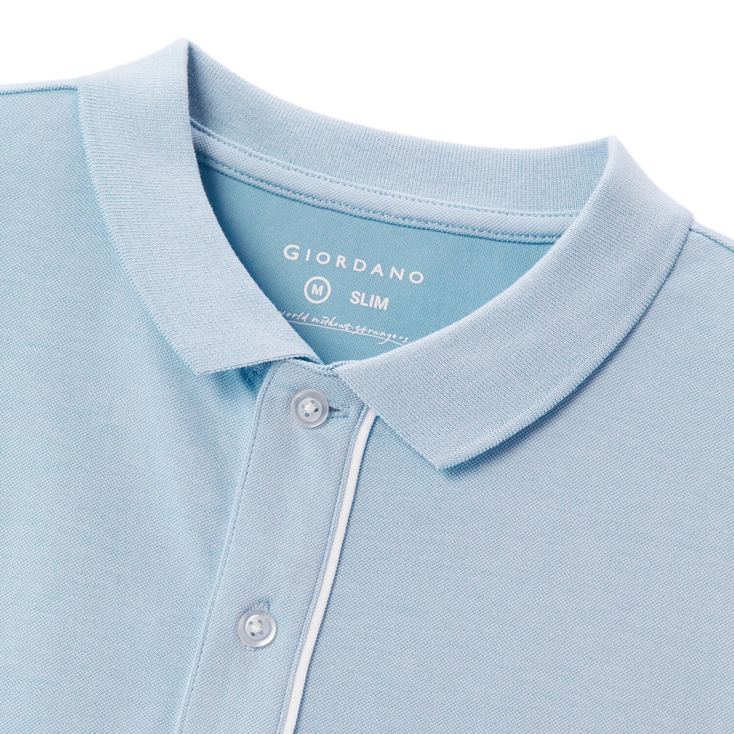 Men's Slim Fit Solid Pique Polo