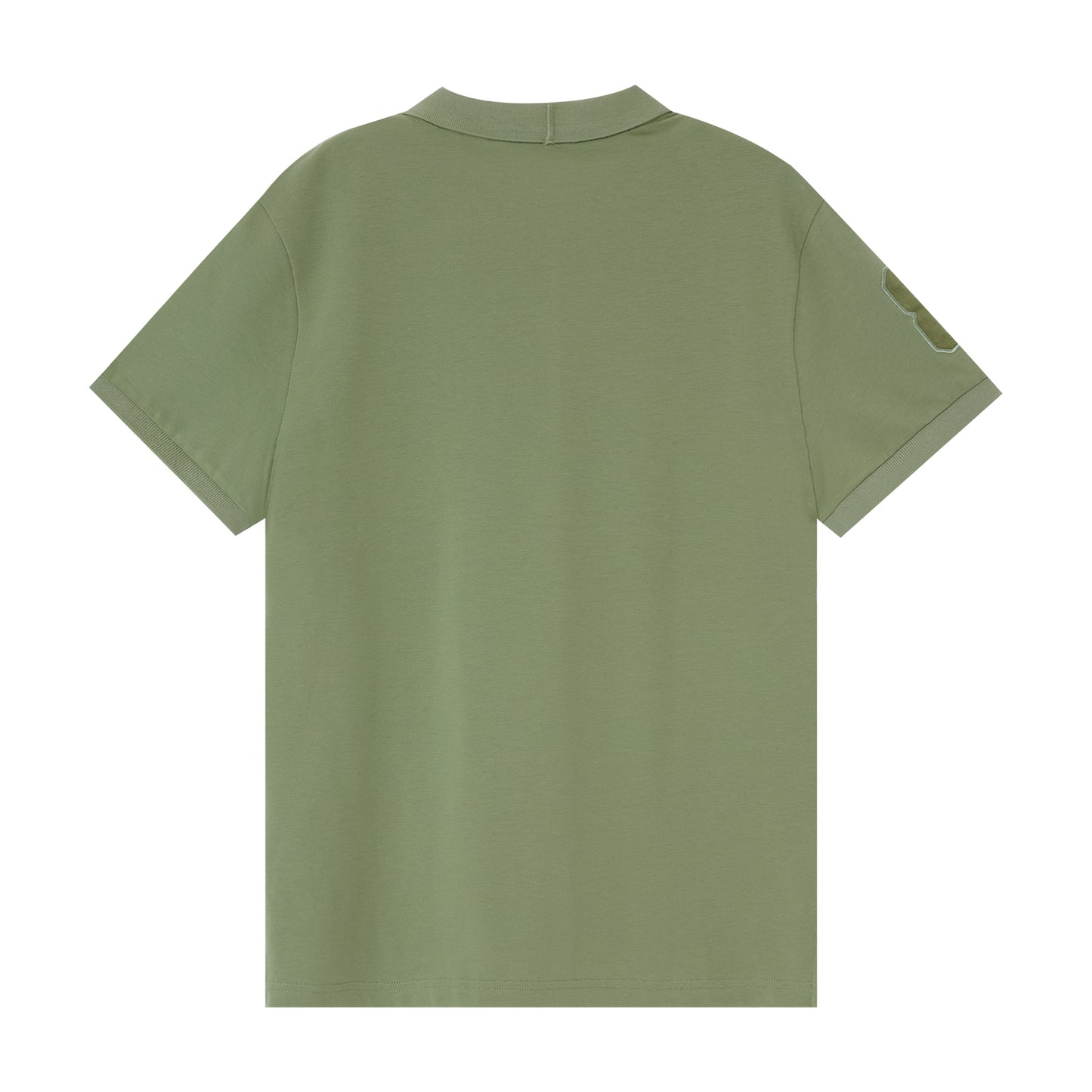 Men's 3D Lion Polo: Slim Fit, Bold Embroidery, Premium Pique