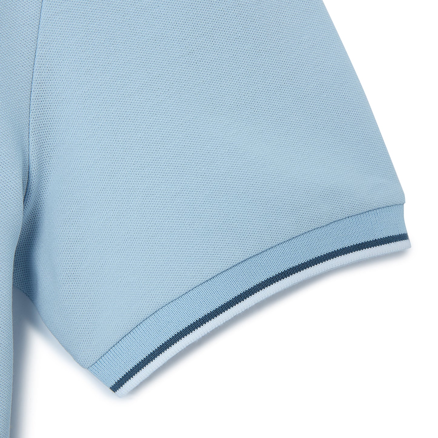 Men's Cotton Lycra Pique Polo - Slim Fit, Eagle Embroidery