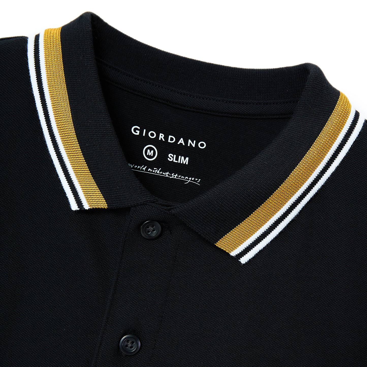 Men's Classic Slim Fit Polo With Signature Embroidery