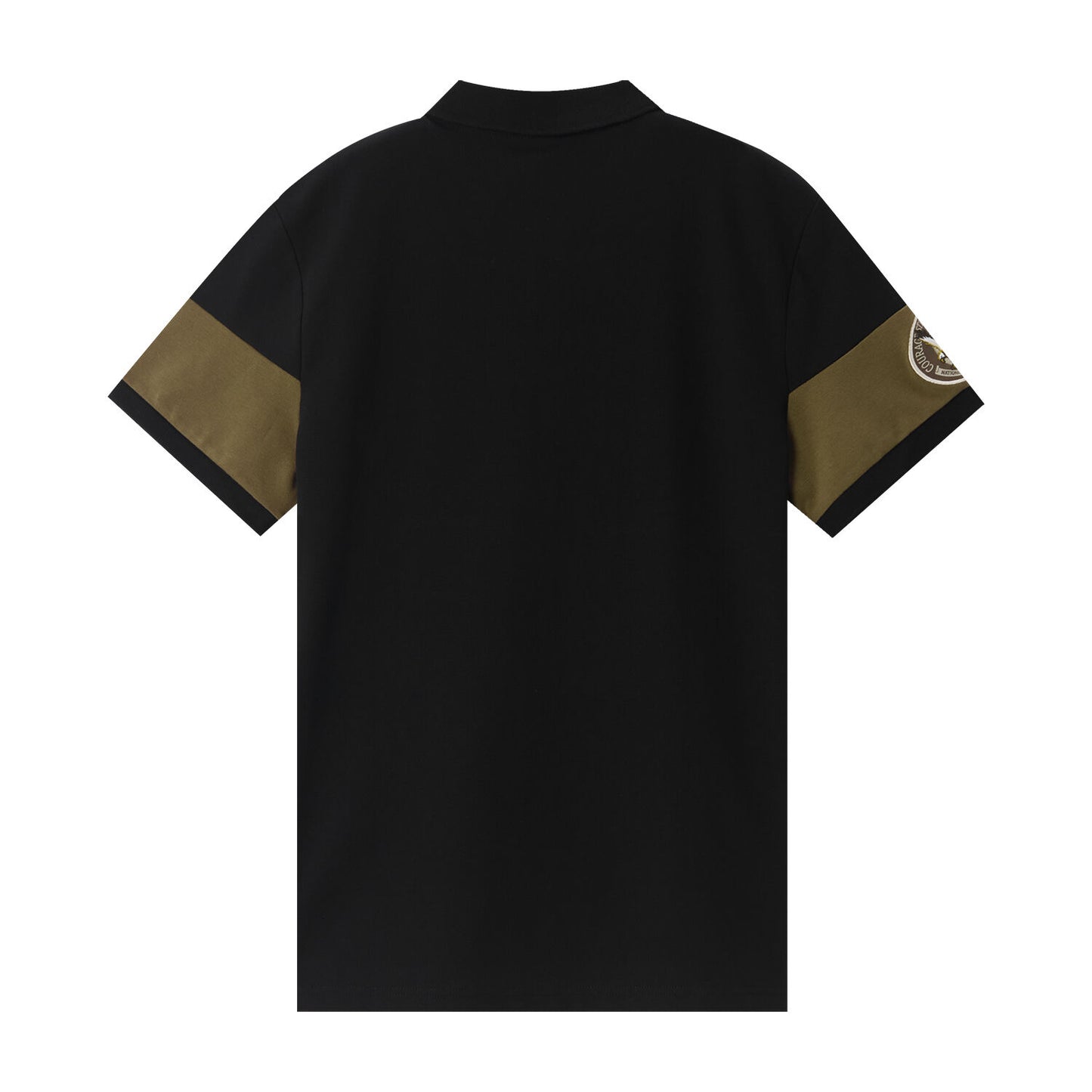 Men's Embroidered Bold Polo - Slim Fit, Cotton Lycra Pique