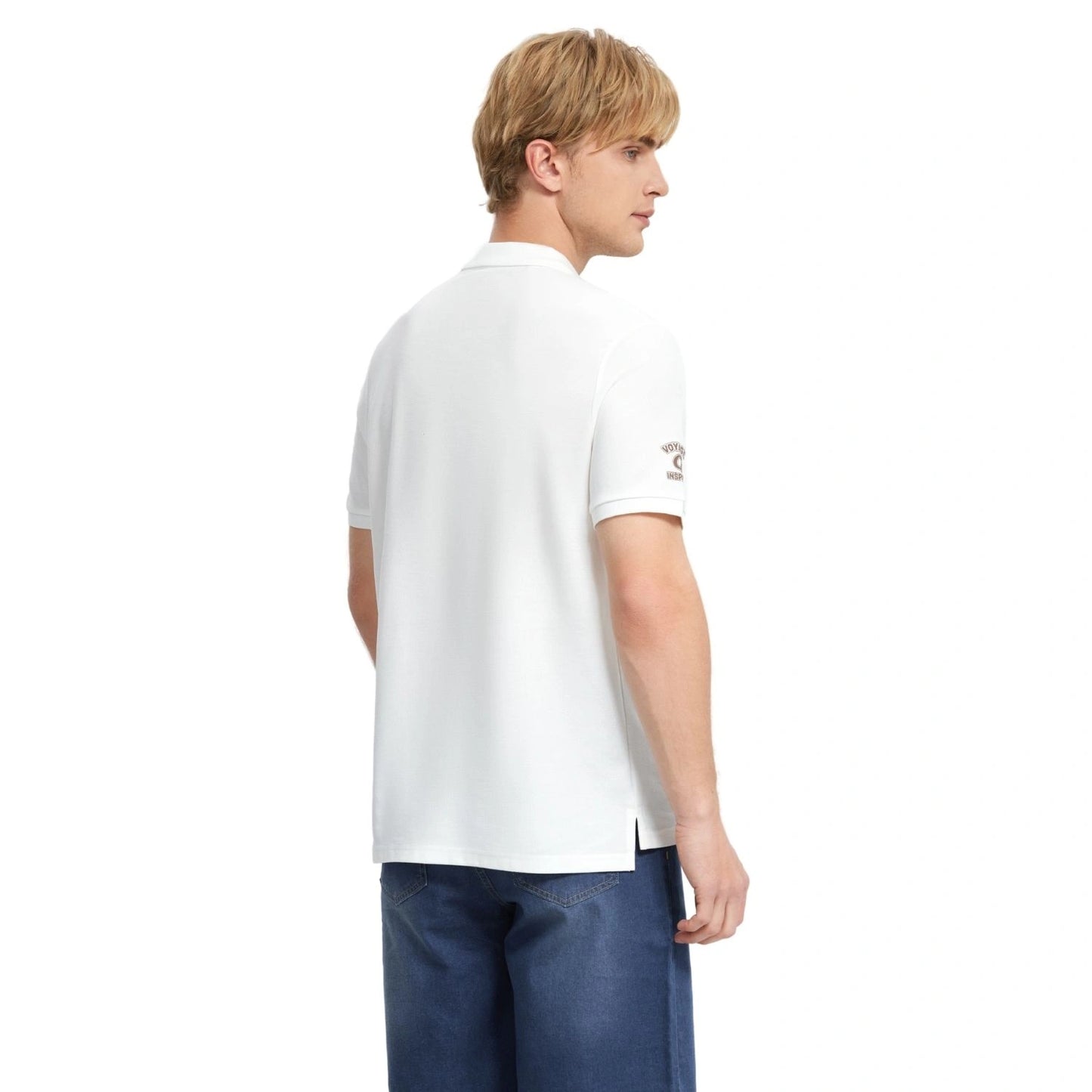 Men's Short Sleeve Solid Polo