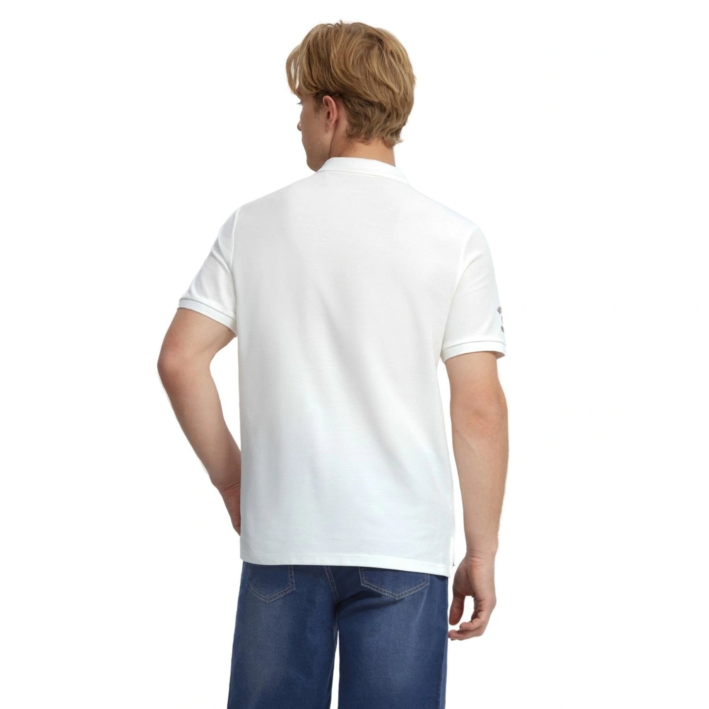 Men's Short Sleeve Solid Polo
