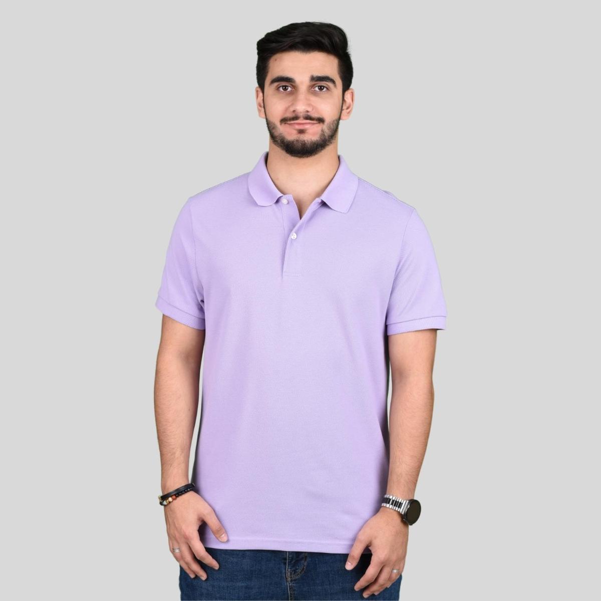 Men Solid Performance Polo
