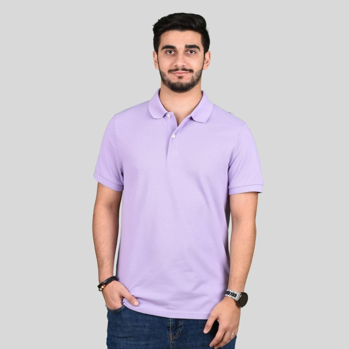 Men Solid Performance Polo